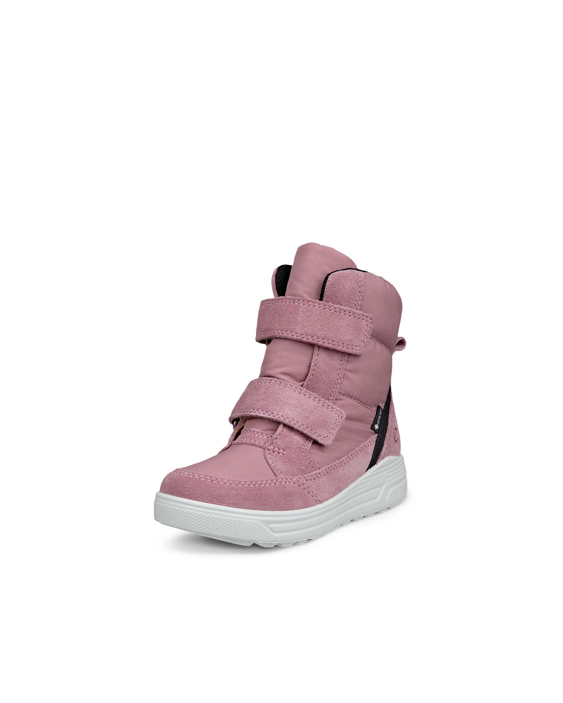 Kids' ECCO® URBAN SNOWBOARDER Suede Gore-Tex Winter Boot - Pink - Main