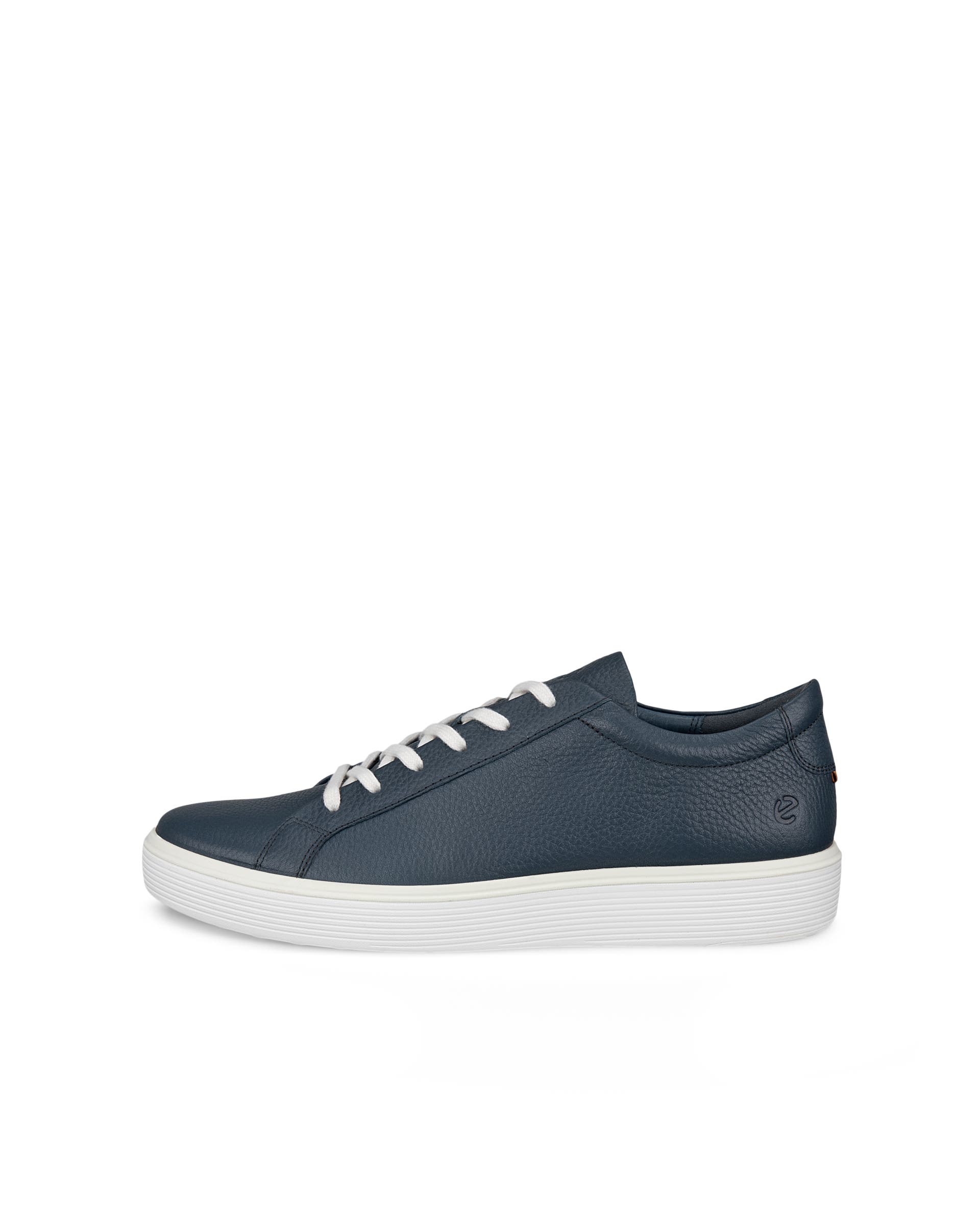 ECCO® Soft 60 Herren Ledersneaker - Blau - Outside