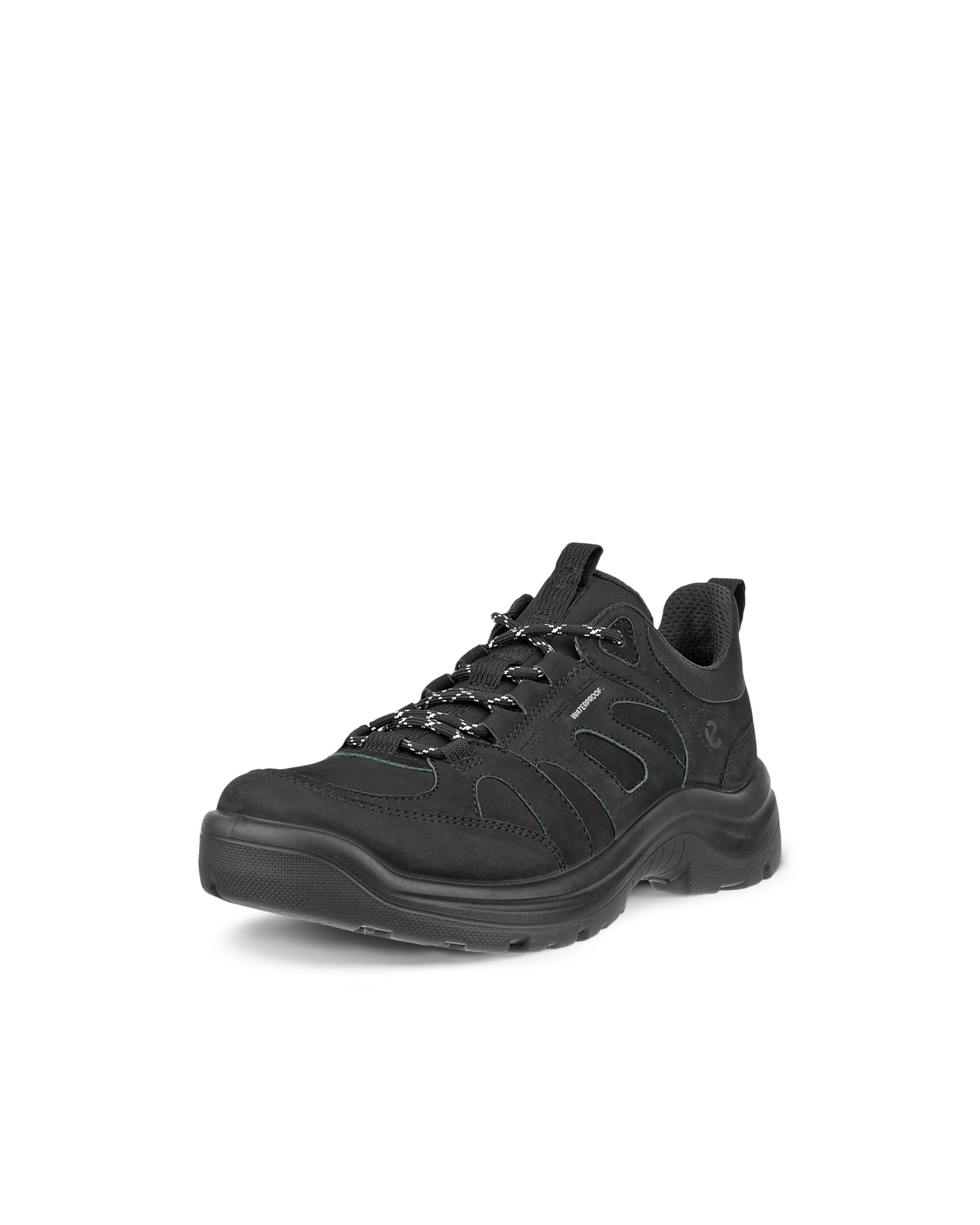Sapatos caminhada nobuck impermeáveis mulher ECCO® Offroad - Preto - Main