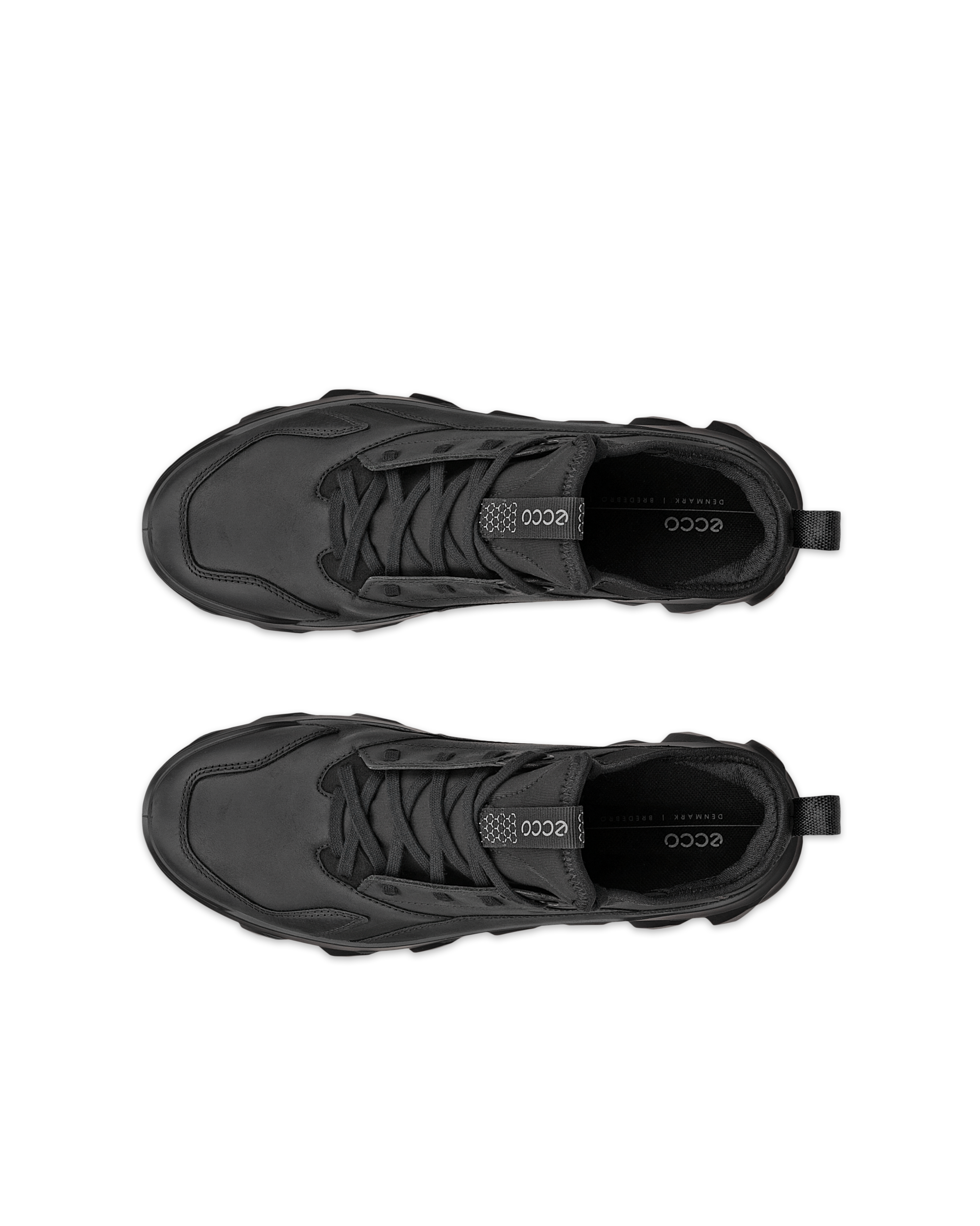 Women's ECCO® MX Nubuck Outdoor Trainer - Black - Top left pair