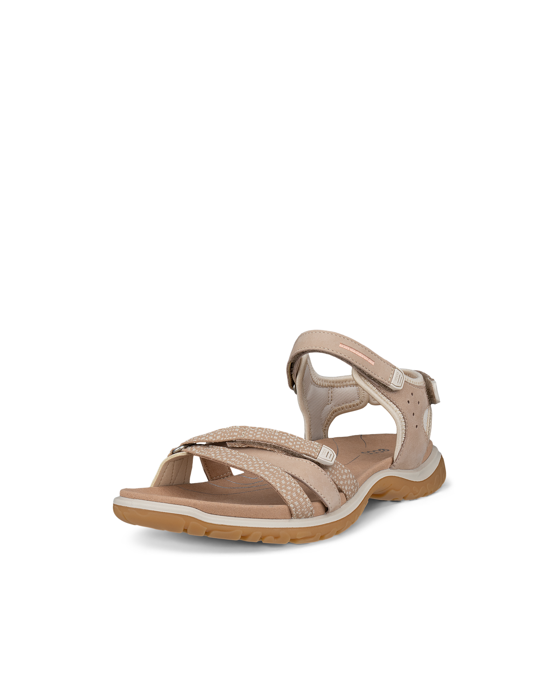 ECCO® Offroad Roam sandale en nubuck deux brides pour femme - Beige - Main