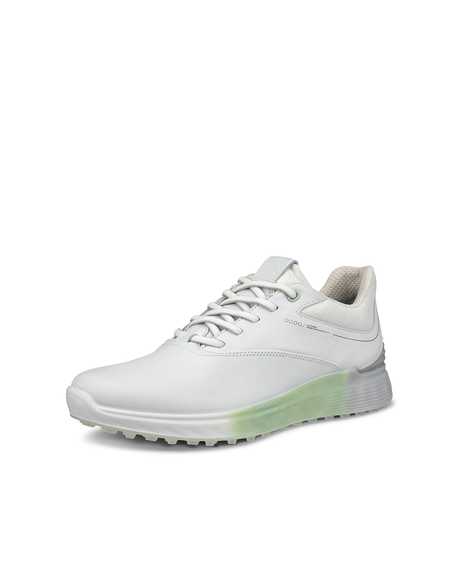 ECCO S-THREE LACE WOMEN'S GOLF SHOE | White