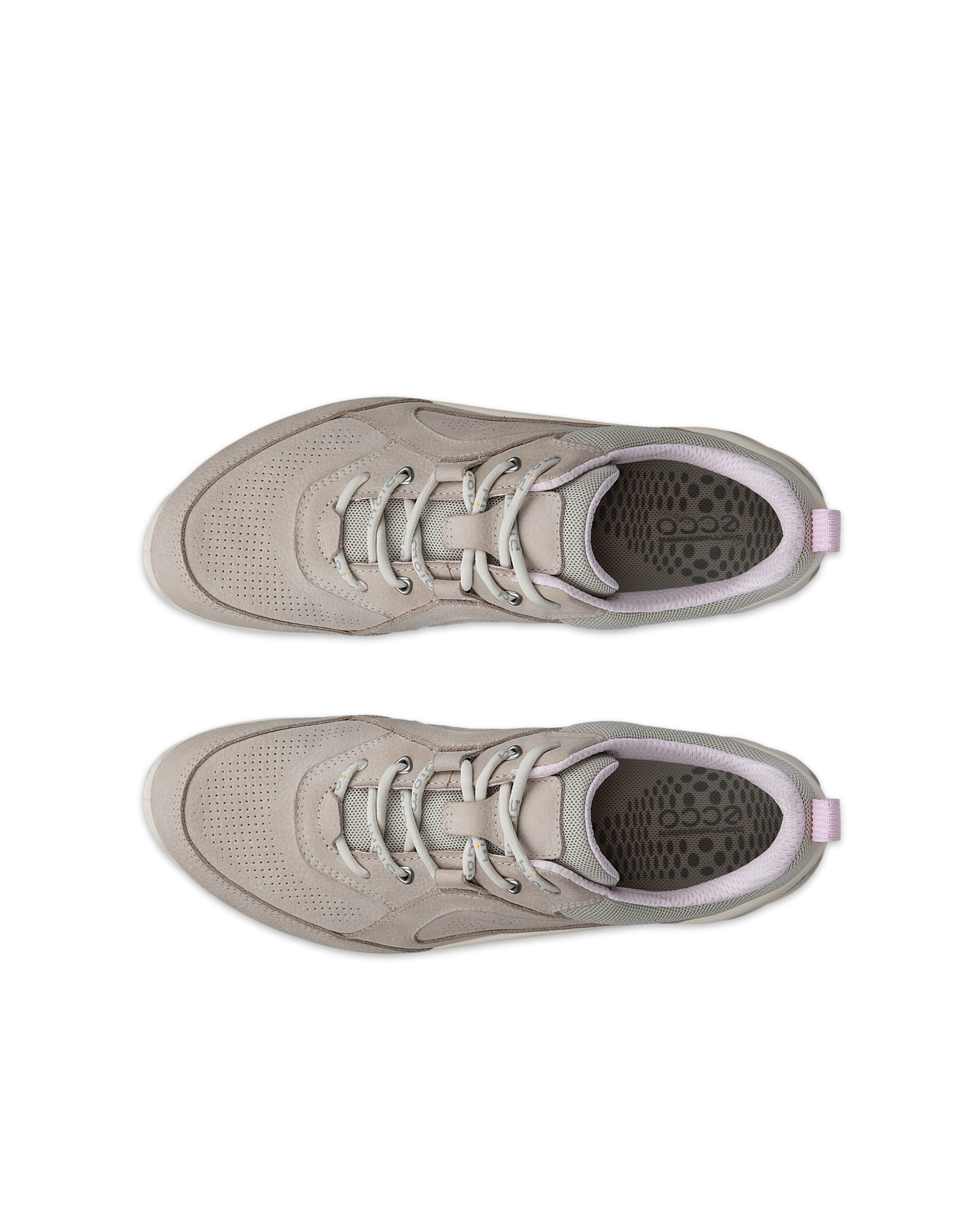 ECCO® BIOM ENERGI női nubuk edzőcipő - Szürke - Top left pair