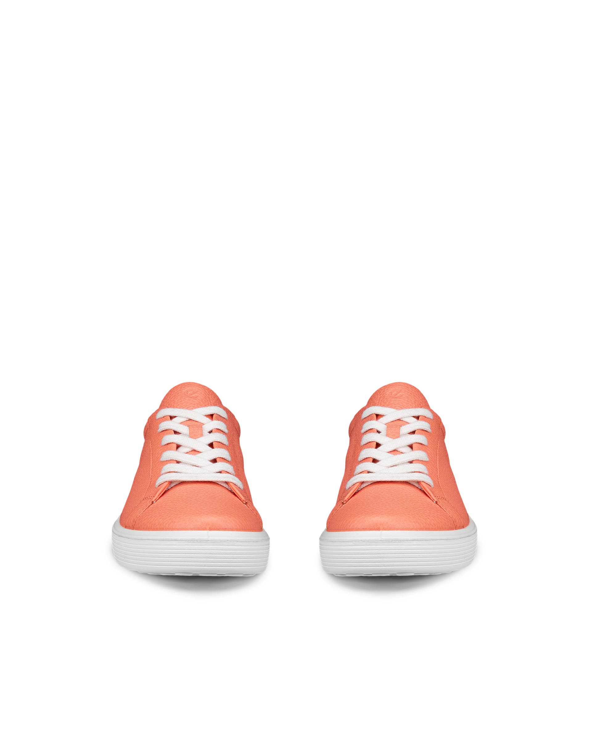 ECCO® Soft 60 Damen Ledersneaker - Orange - Front pair
