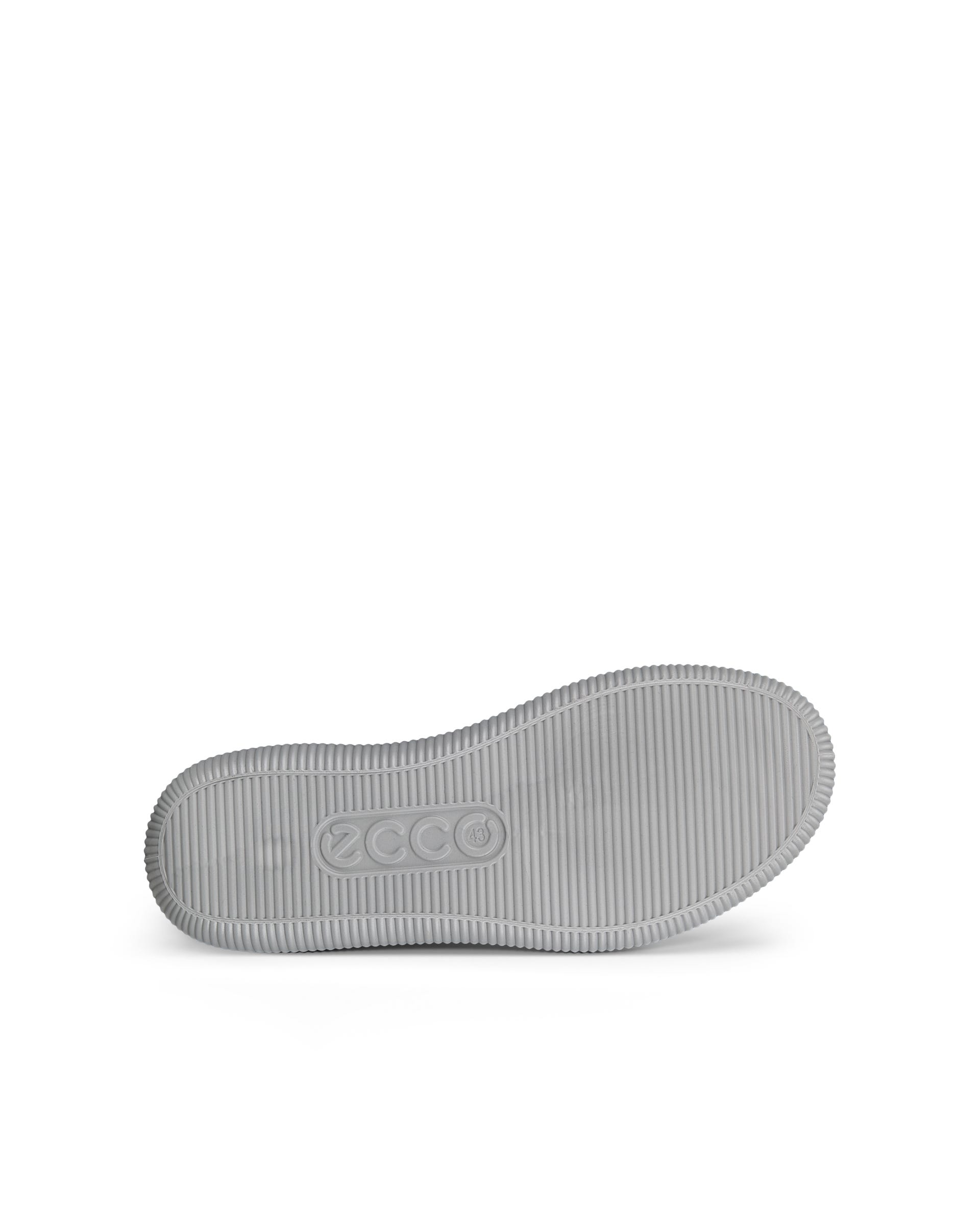 ECCO® Soft Zero Herren Ledersneaker - Grau - Sole