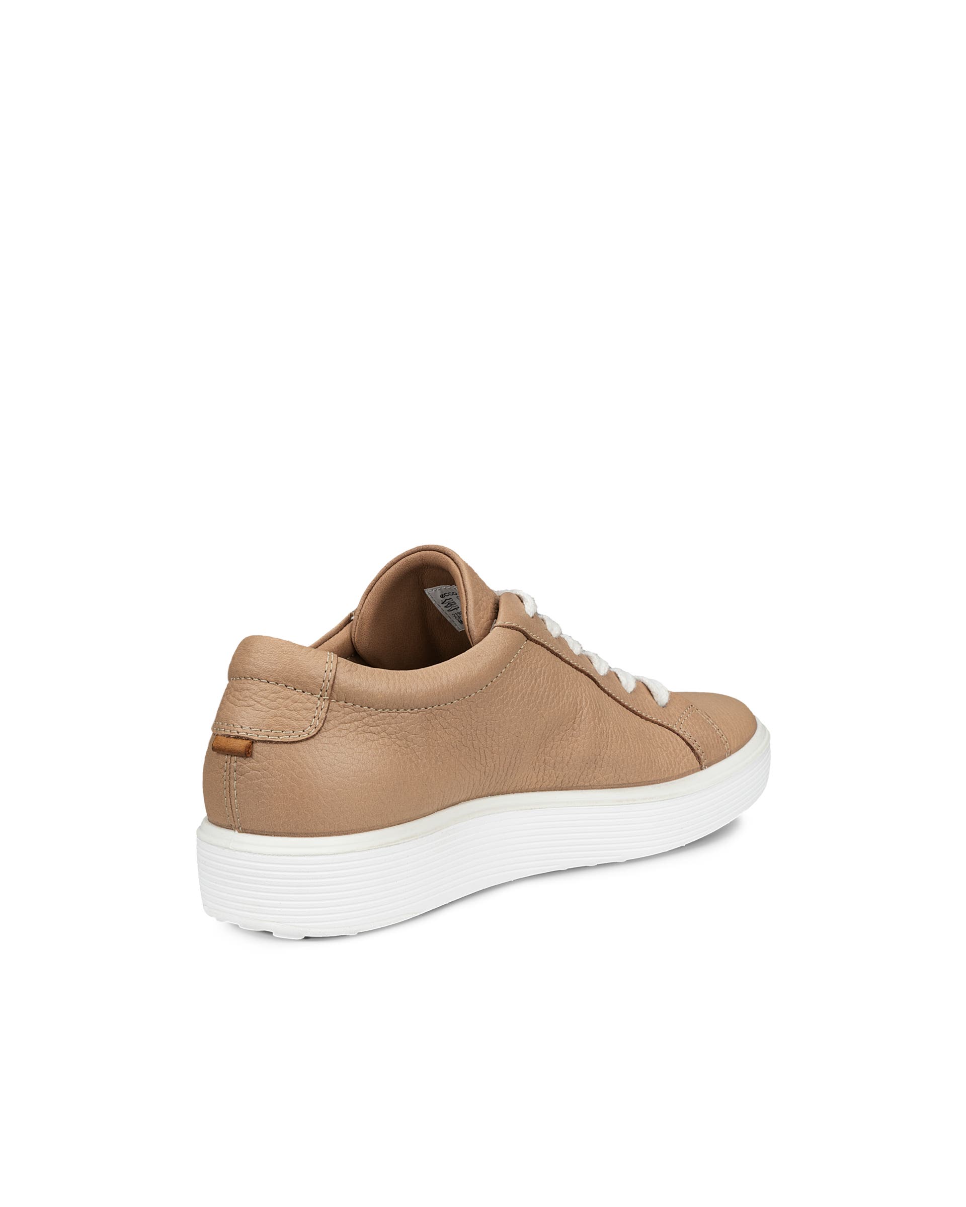 ECCO SOFT 60 WOMENS SNEAKER  ウィメンズ レザースニーカー - ベージュ - Back