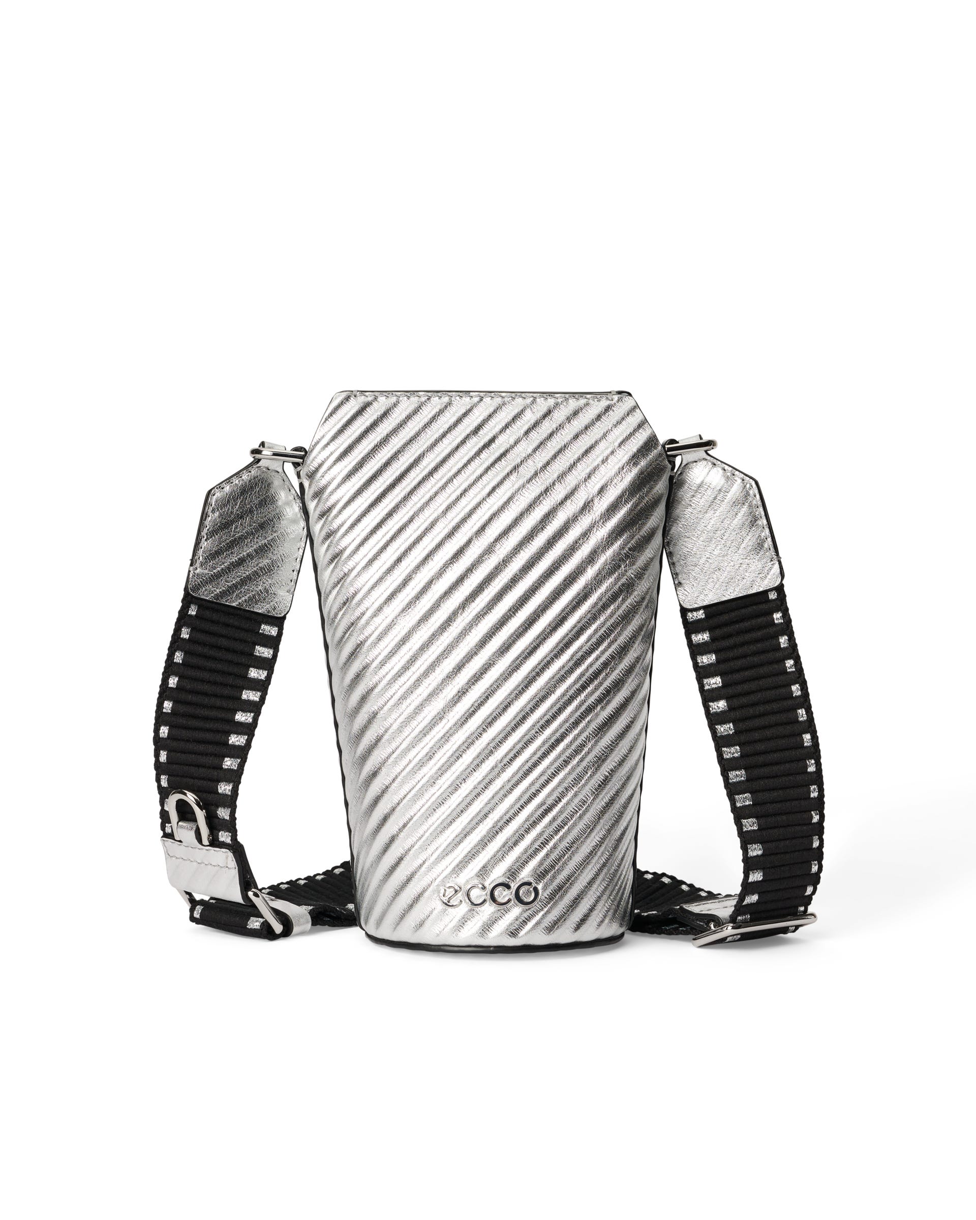 ECCO® Pot Metallic Leather Crossbody Bag
