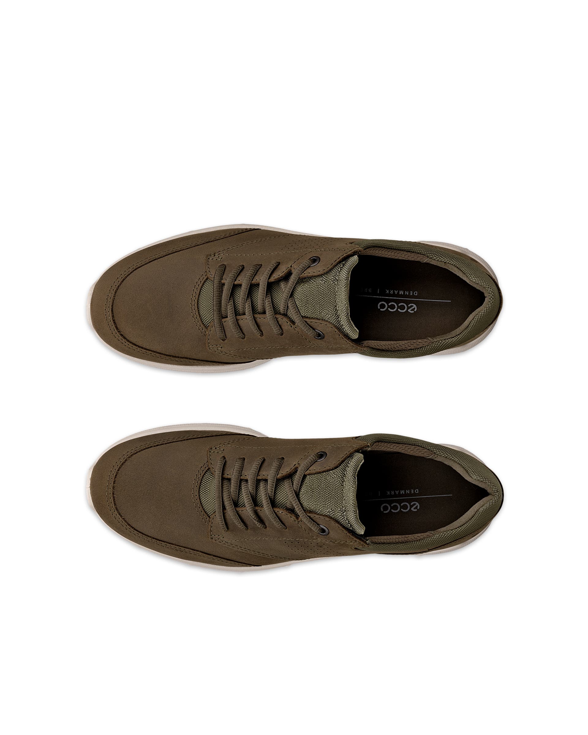 ECCO® Irving Herren Nubuklederschuh - Grün - Top left pair