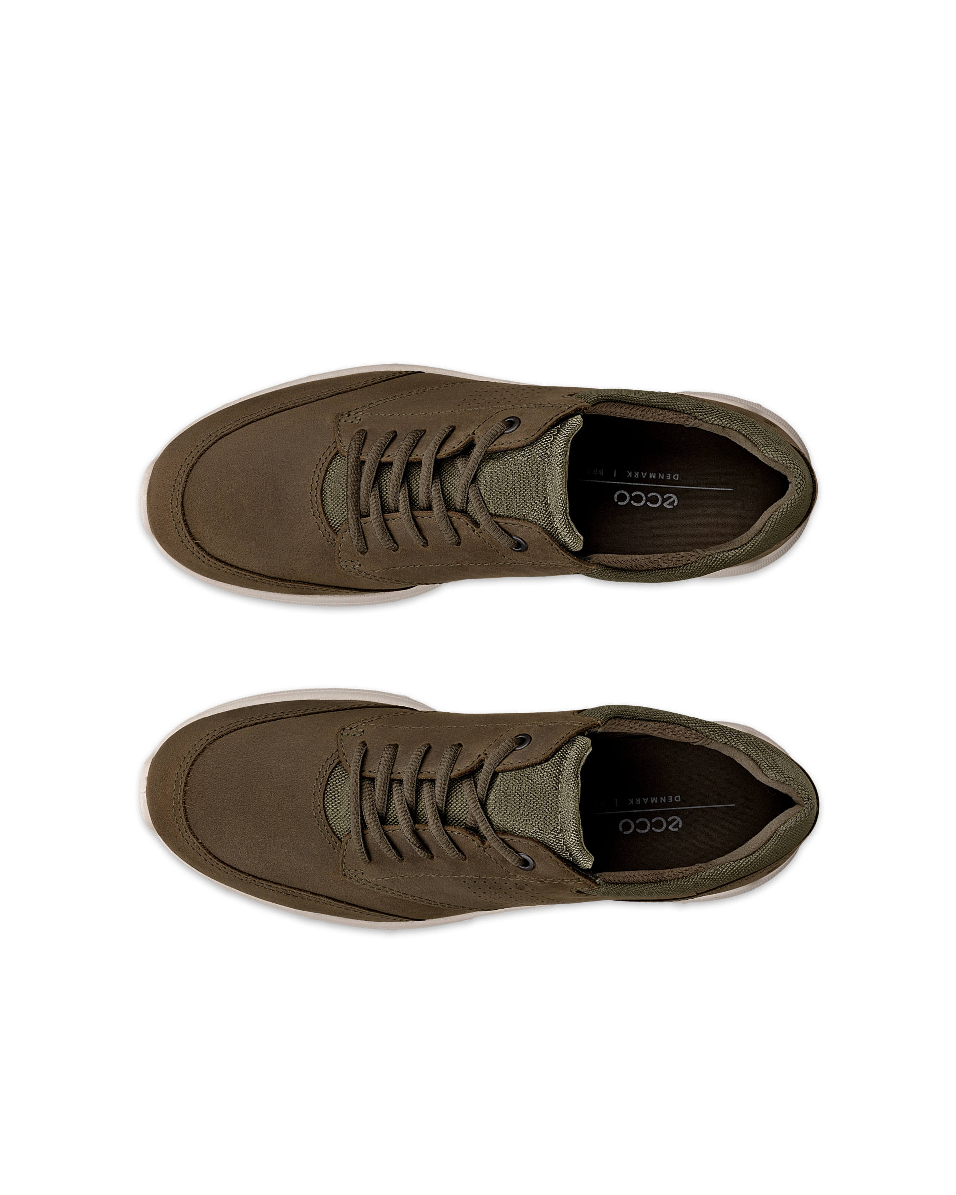 Miesten ECCO® Irving nupukkinahkaiset kengät - Vihreä - Top left pair