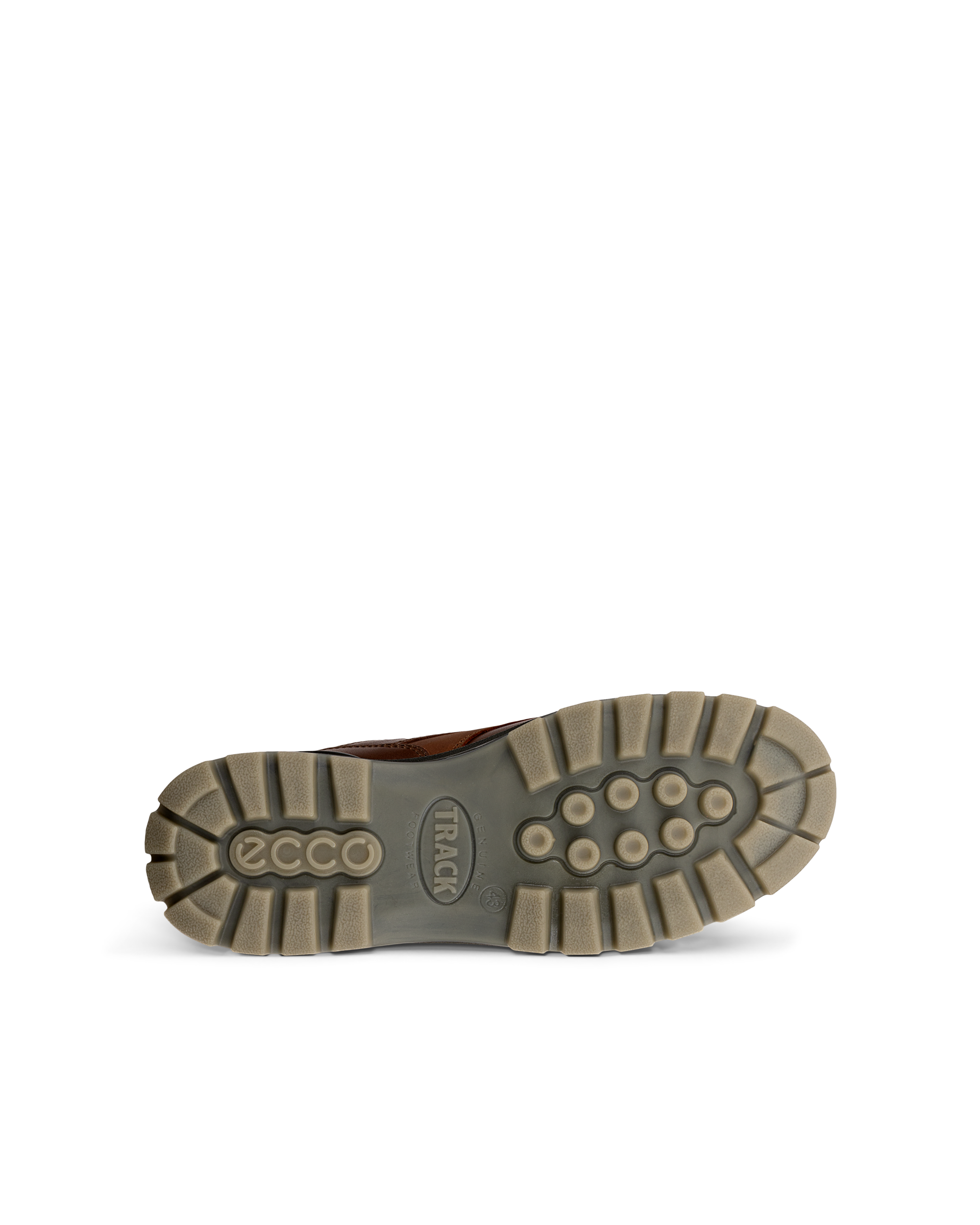 ECCO® Track 25 baskets de plein air en cuir Gore-Tex pour homme - Brun - Sole