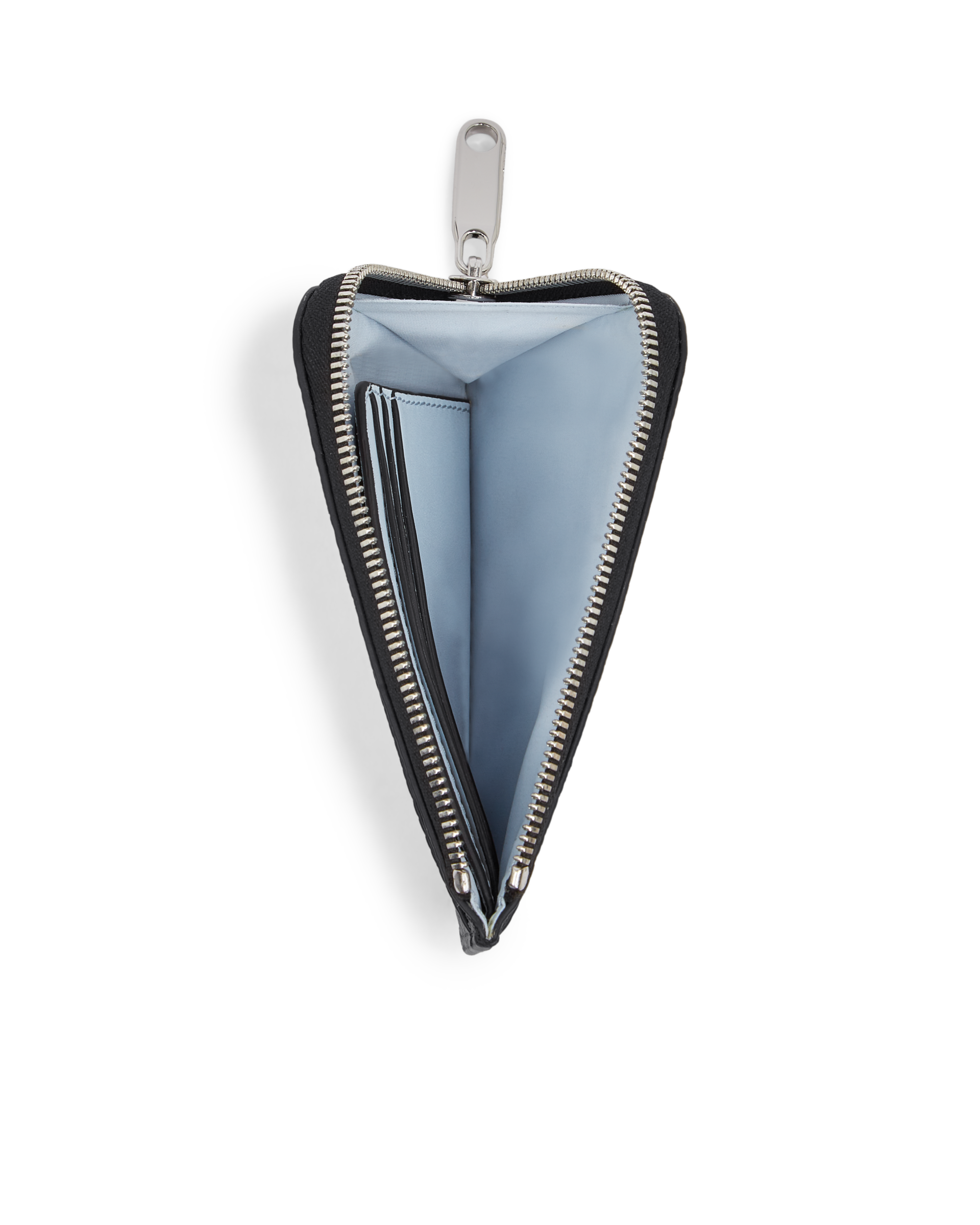 ECCO Wallet Card Case Zipped — Black
