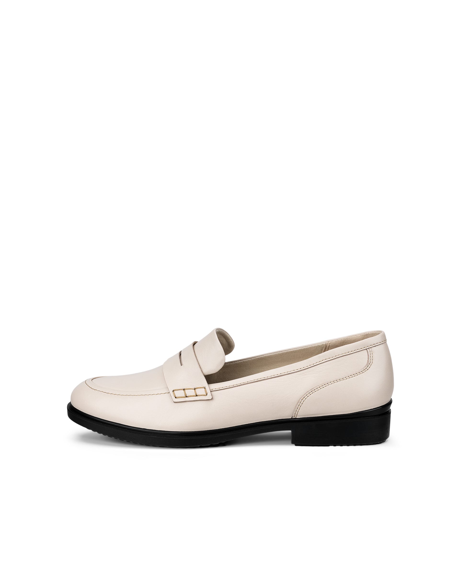 ECCO Dress Classic 15 ウィメンズ レザーローファー - ブラウン - Outside