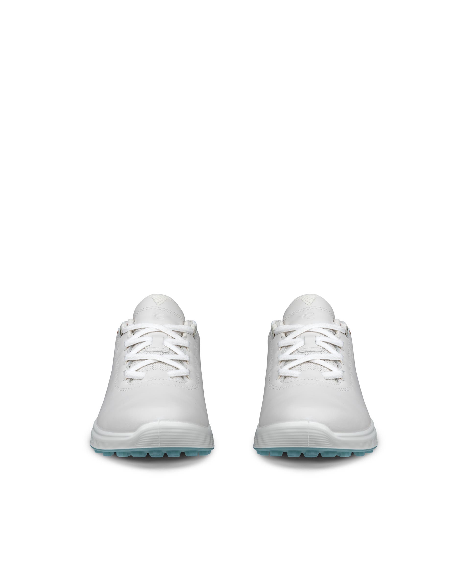 ECCO® Golf S-Casual Damen Wasserdichte Golfschuh aus Leder - Weiß - Front pair