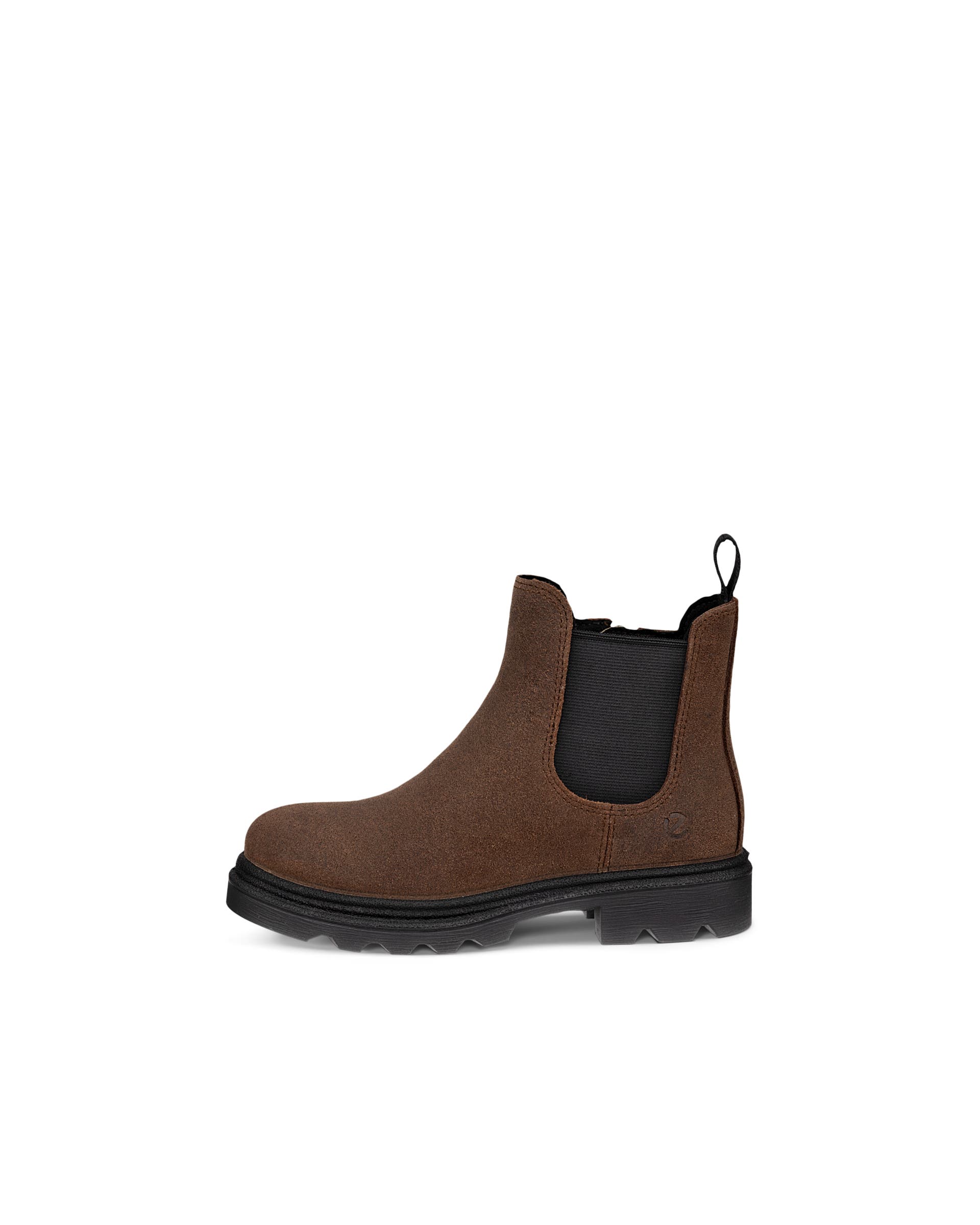 ECCO® Grainer Vattentät Chelseaboots skinn barn - Brun - Outside