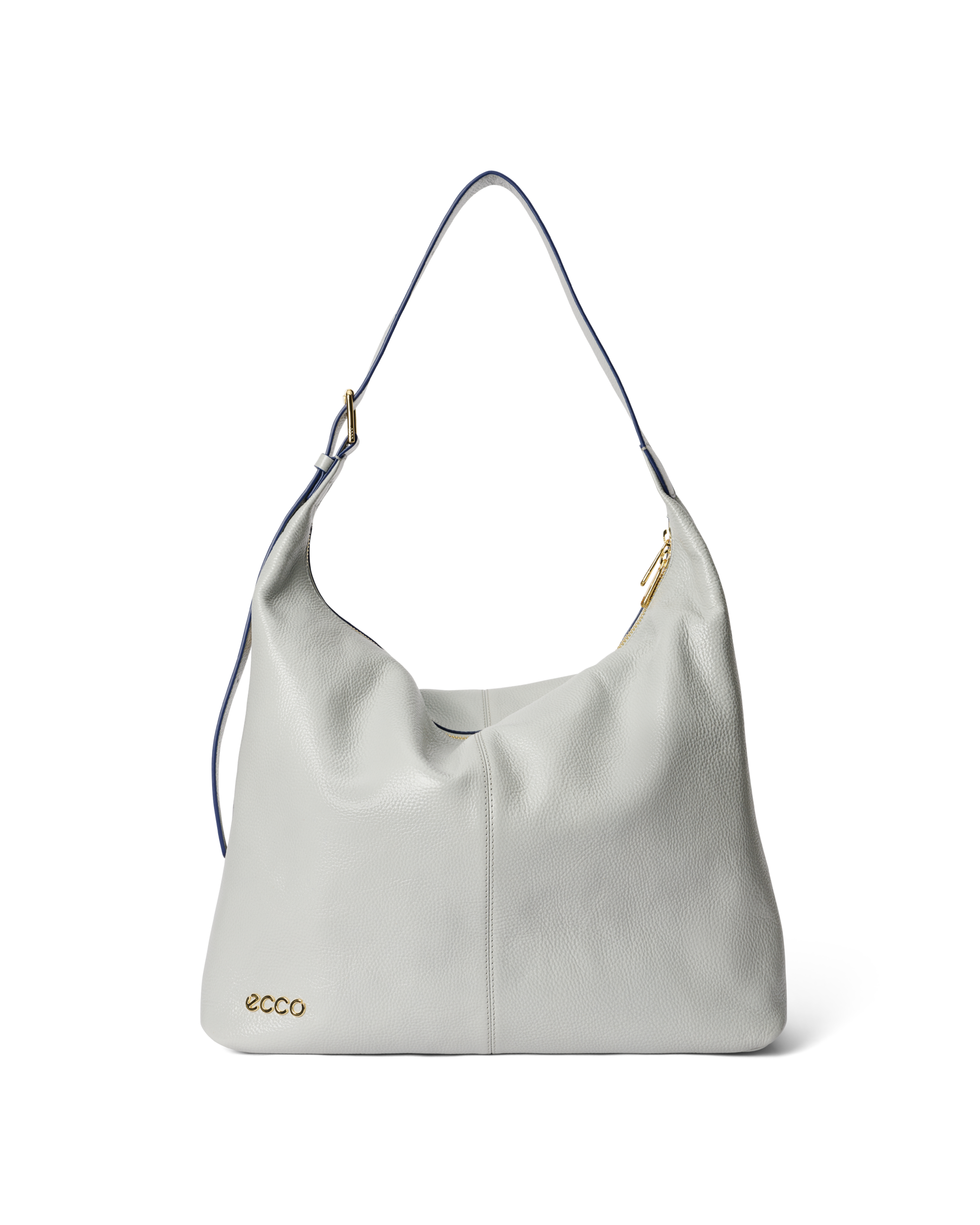 ECCO Hobo Large Soft Camo レザーホーボーバッグ | グレー