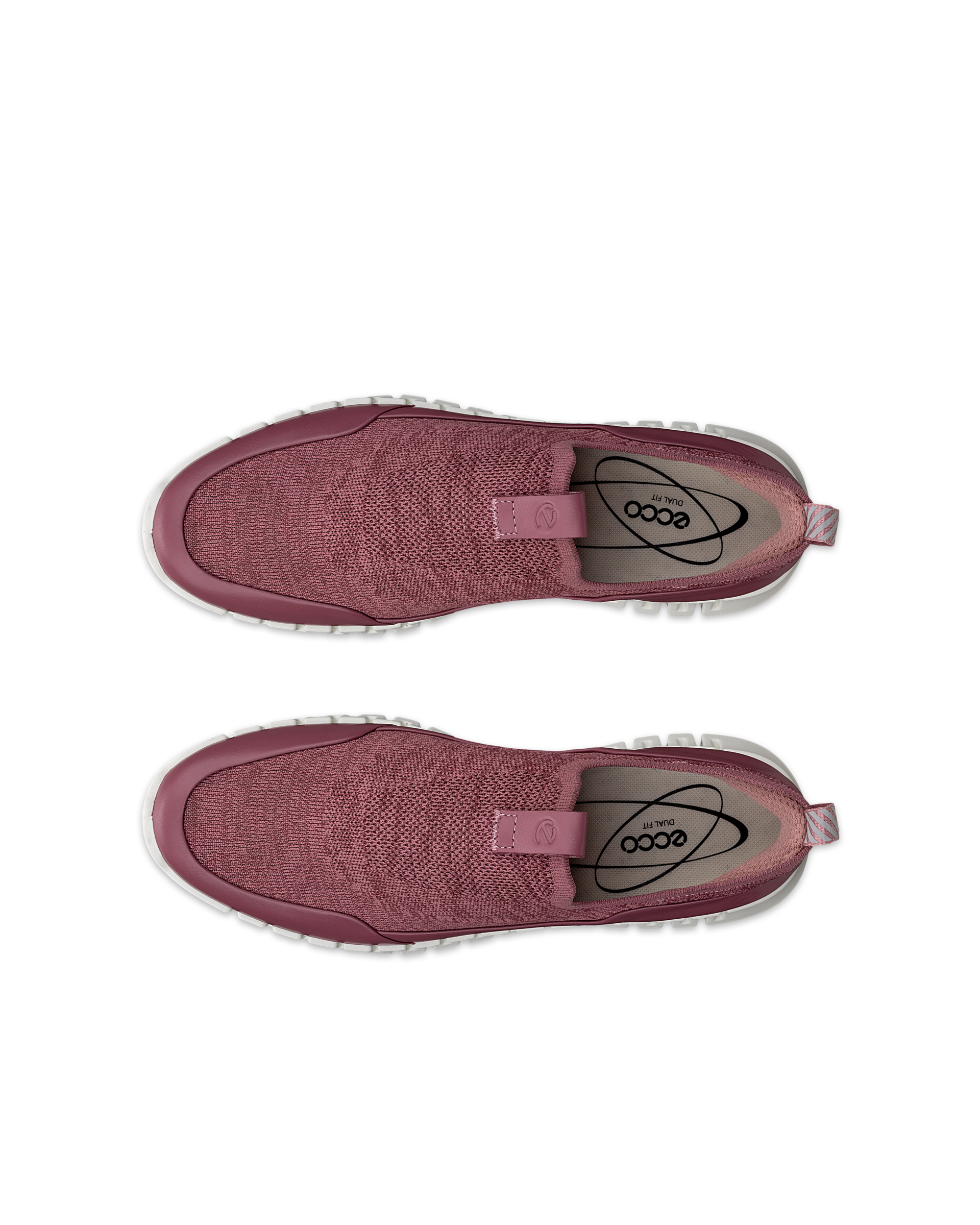 ECCO GRUUV EASY-SLIP WOMEN ウィメンズ レザースニーカー | ピンク