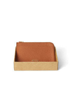 ECCO Card Case Zipped — Brown 3