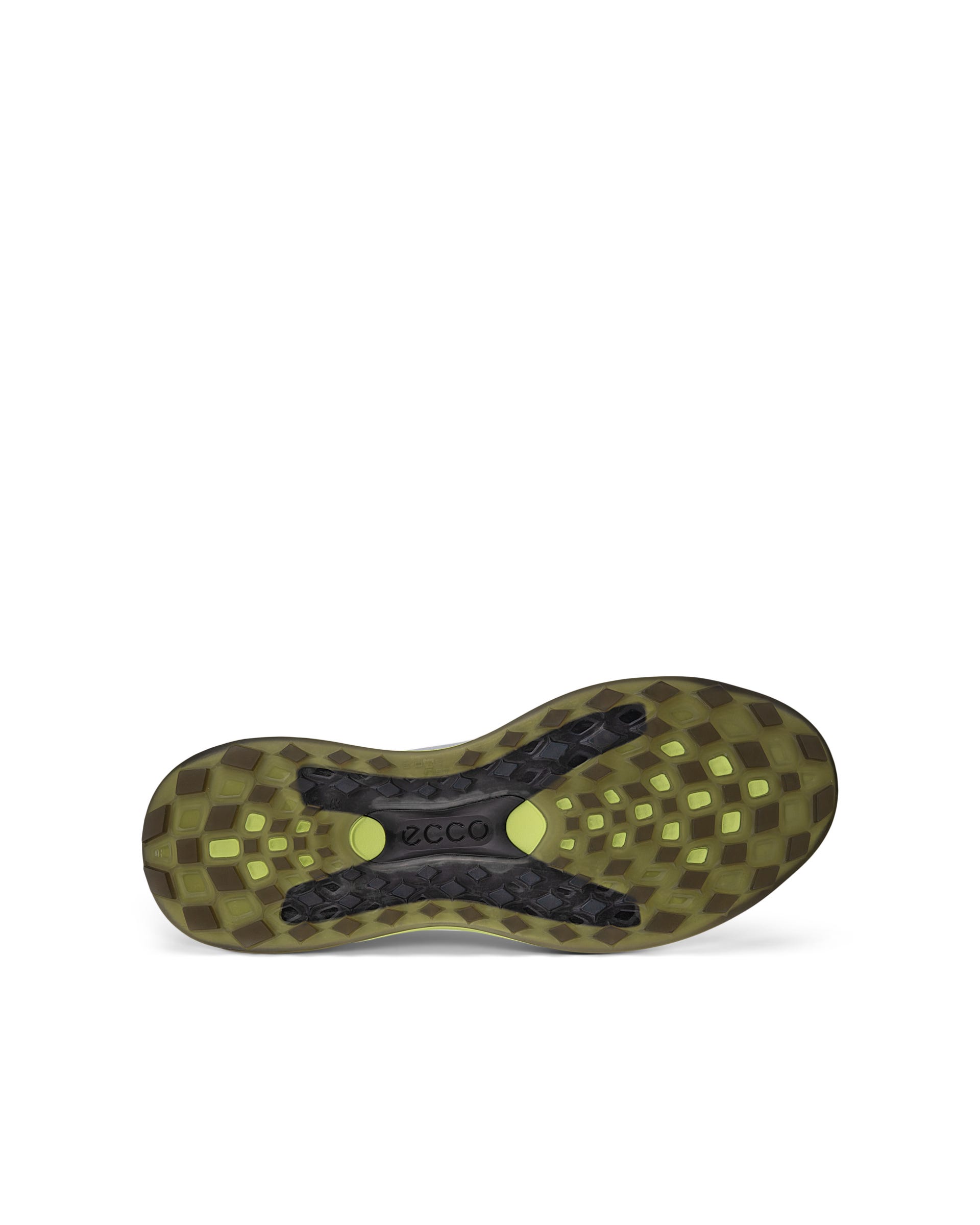 ECCO LT1 GOLF LACE Men メンズ レザーウォータープルーフゴルフシューズ - ホワイト - Sole