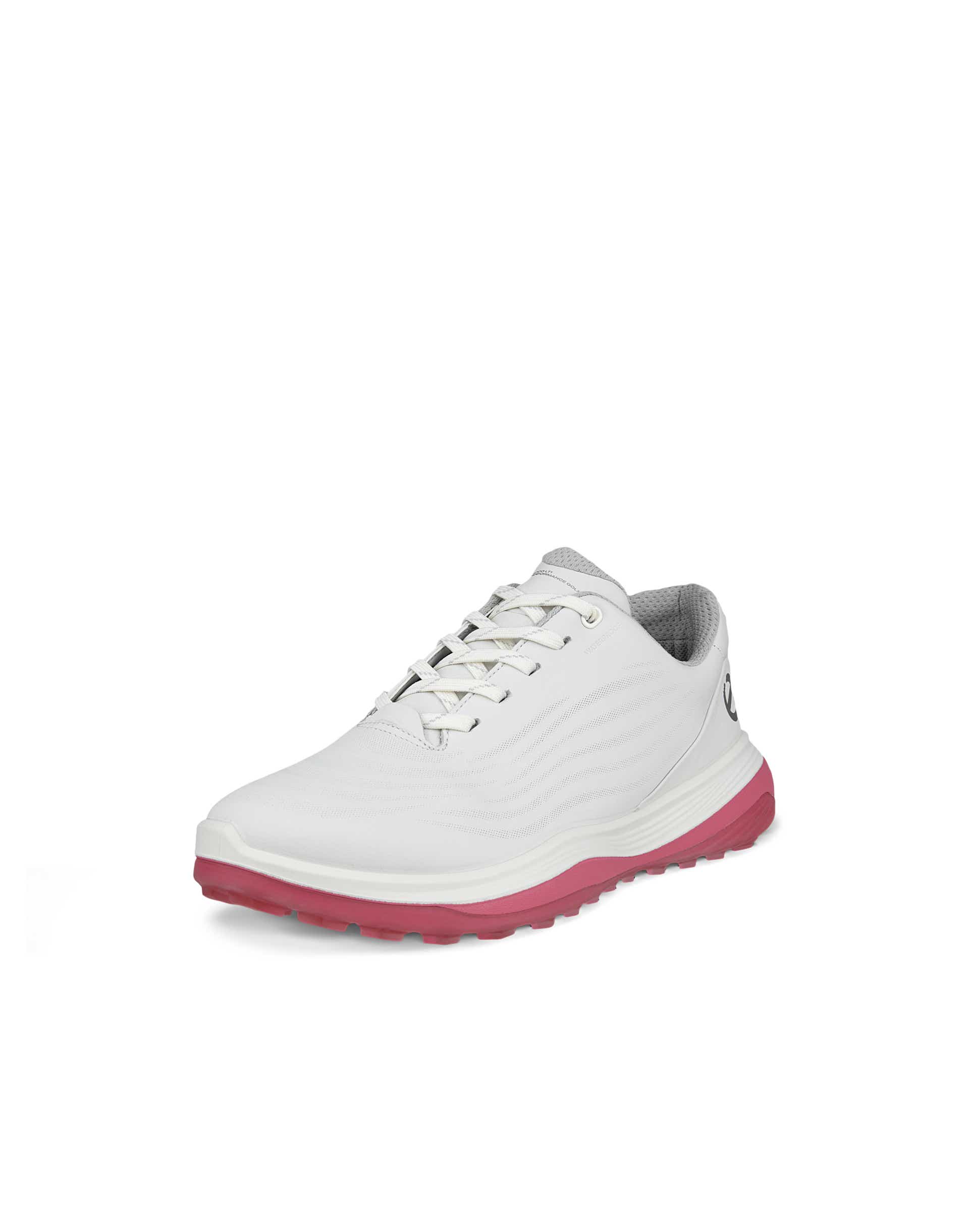 Sapatos golfe impermeáveis couro mulher ECCO® Golf LT1 - Branco - Main