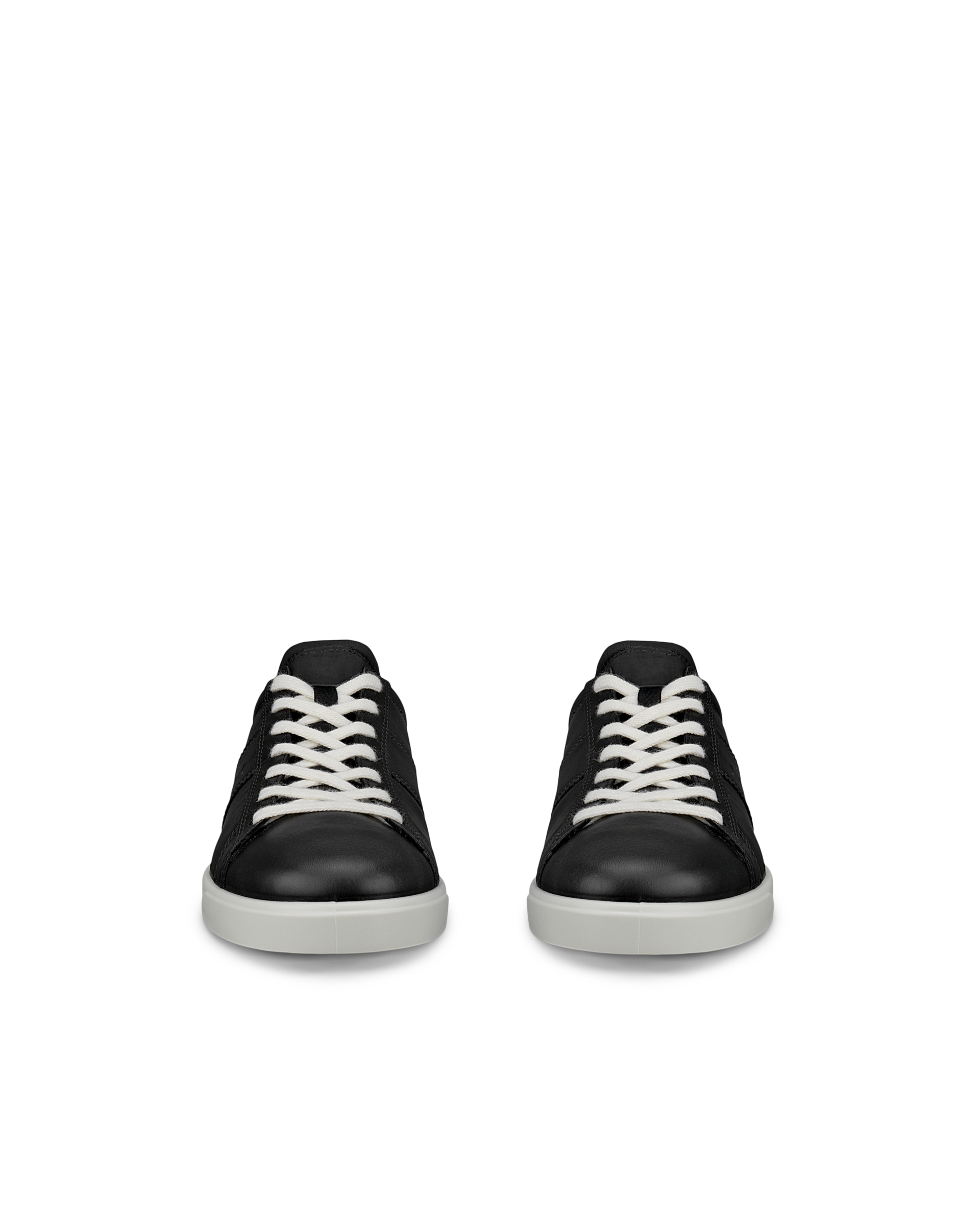Zapatillas de piel ECCO® Street Lite para mujer - Negro - Front pair