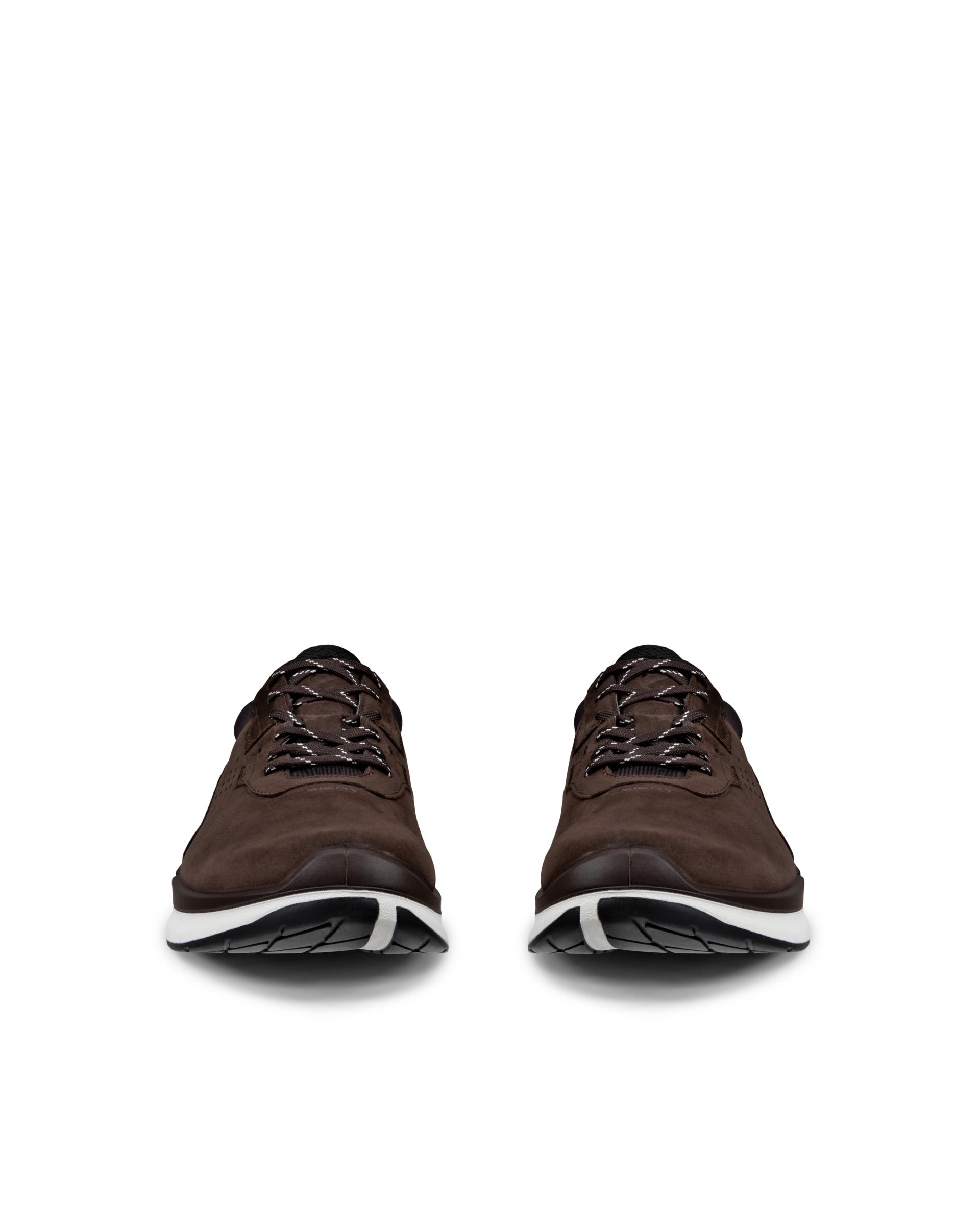 Men's ECCO® Biom 2.2 Nubuck Sneaker - Brown - Front pair