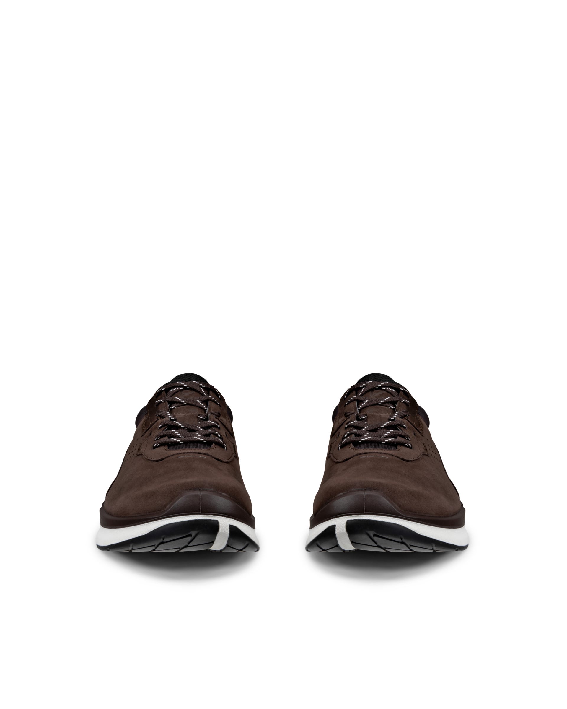Men's ECCO® Biom 2.2 Nubuck Sneaker - Brown - Front pair