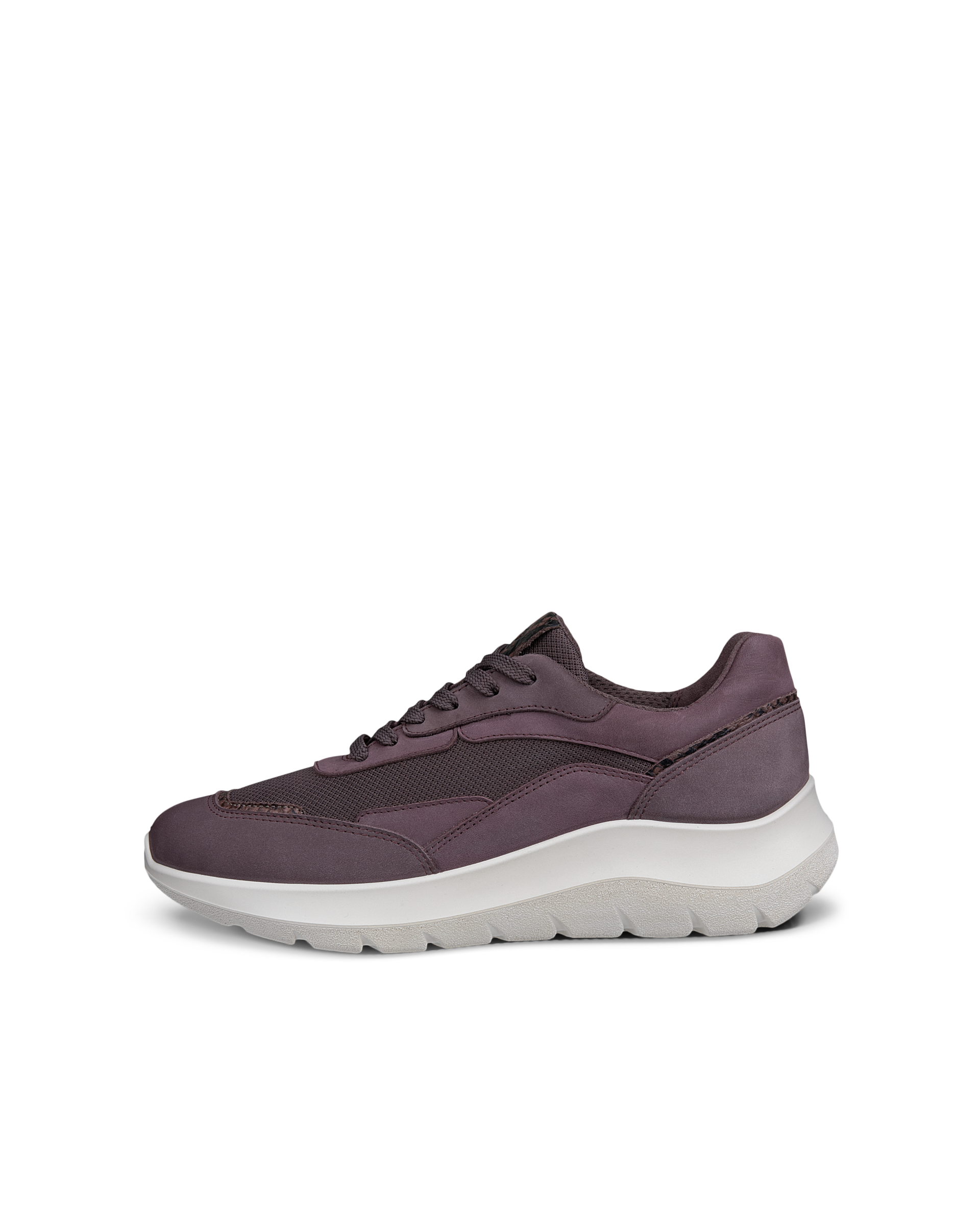 ECCO VALERIE - Women's Nubuck Trainer - Purple - 38