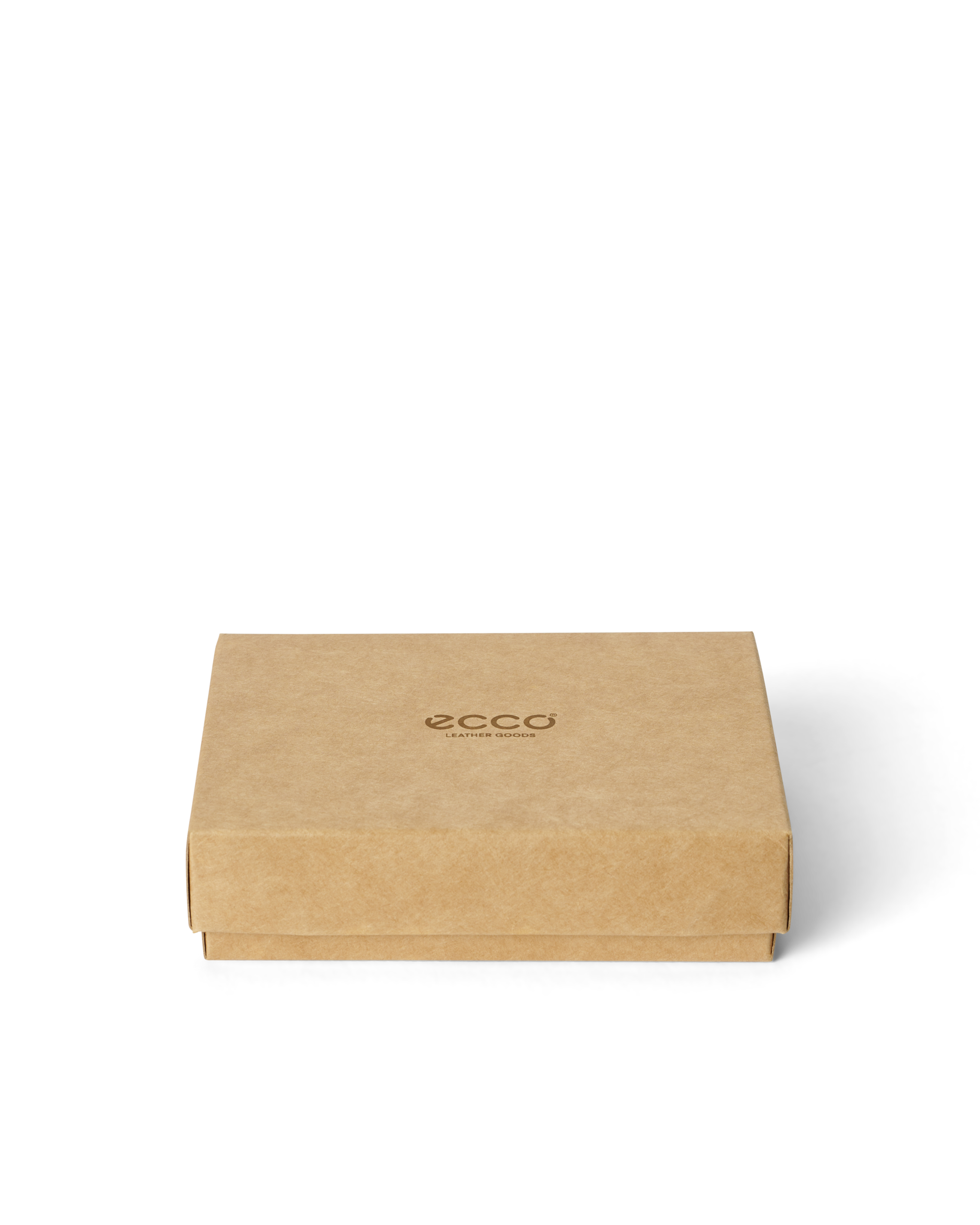 Women's ECCO® Zipped Pebbled Leather Card Case - Black - Detail-2
