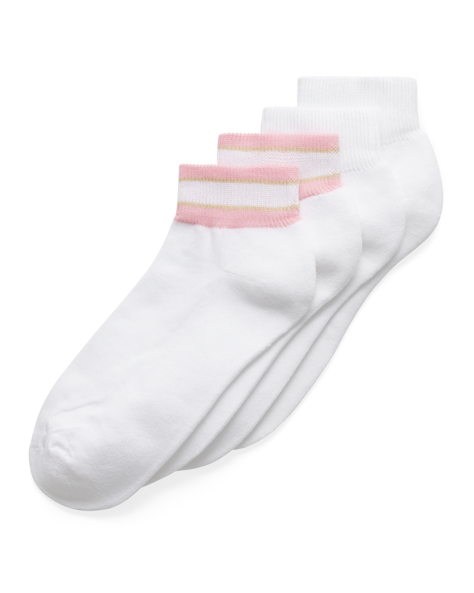 ECCO Retro Low Cut 2-Pack — White