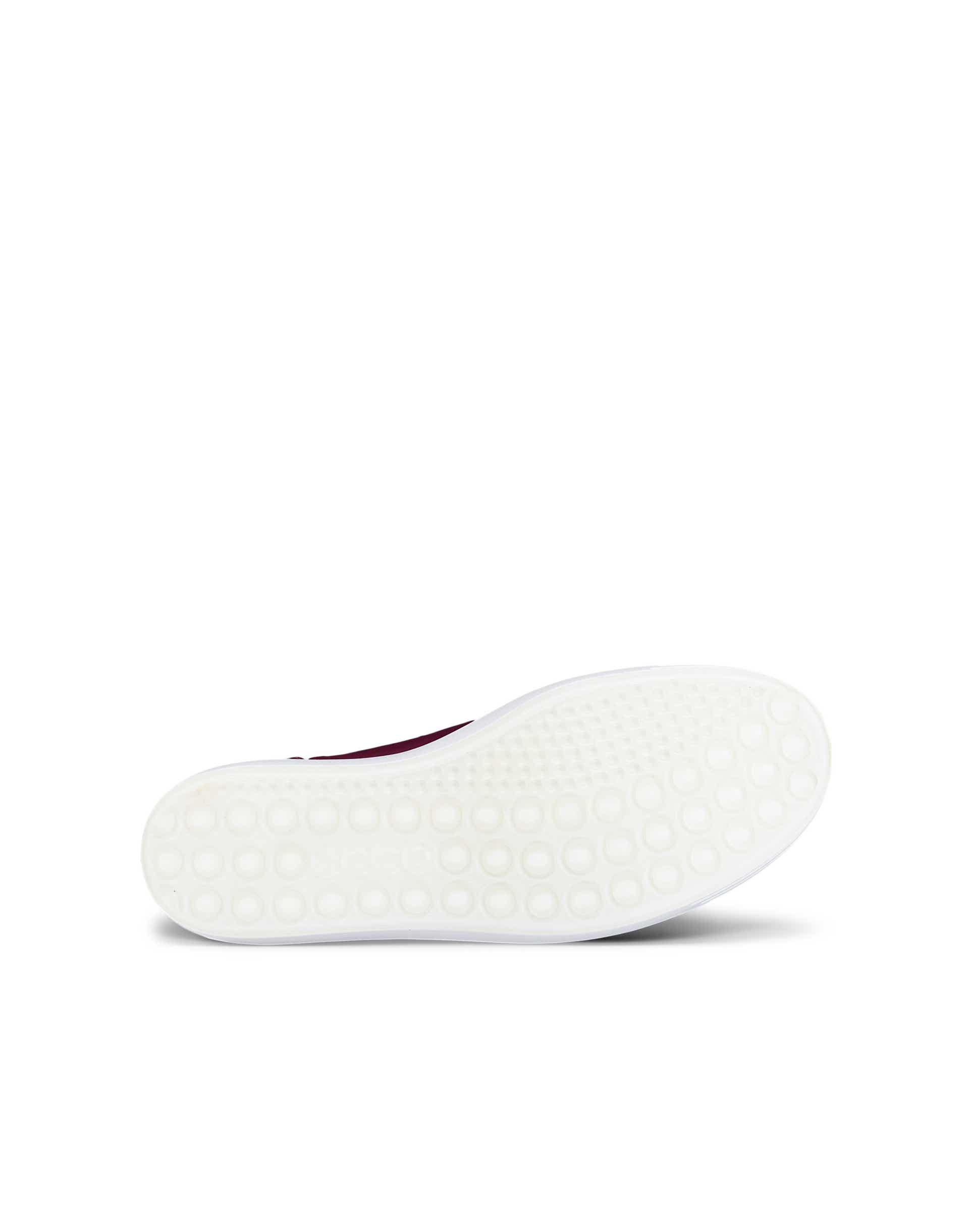 ECCO® SOFT 7 dames leren sneaker - Rood - Sole