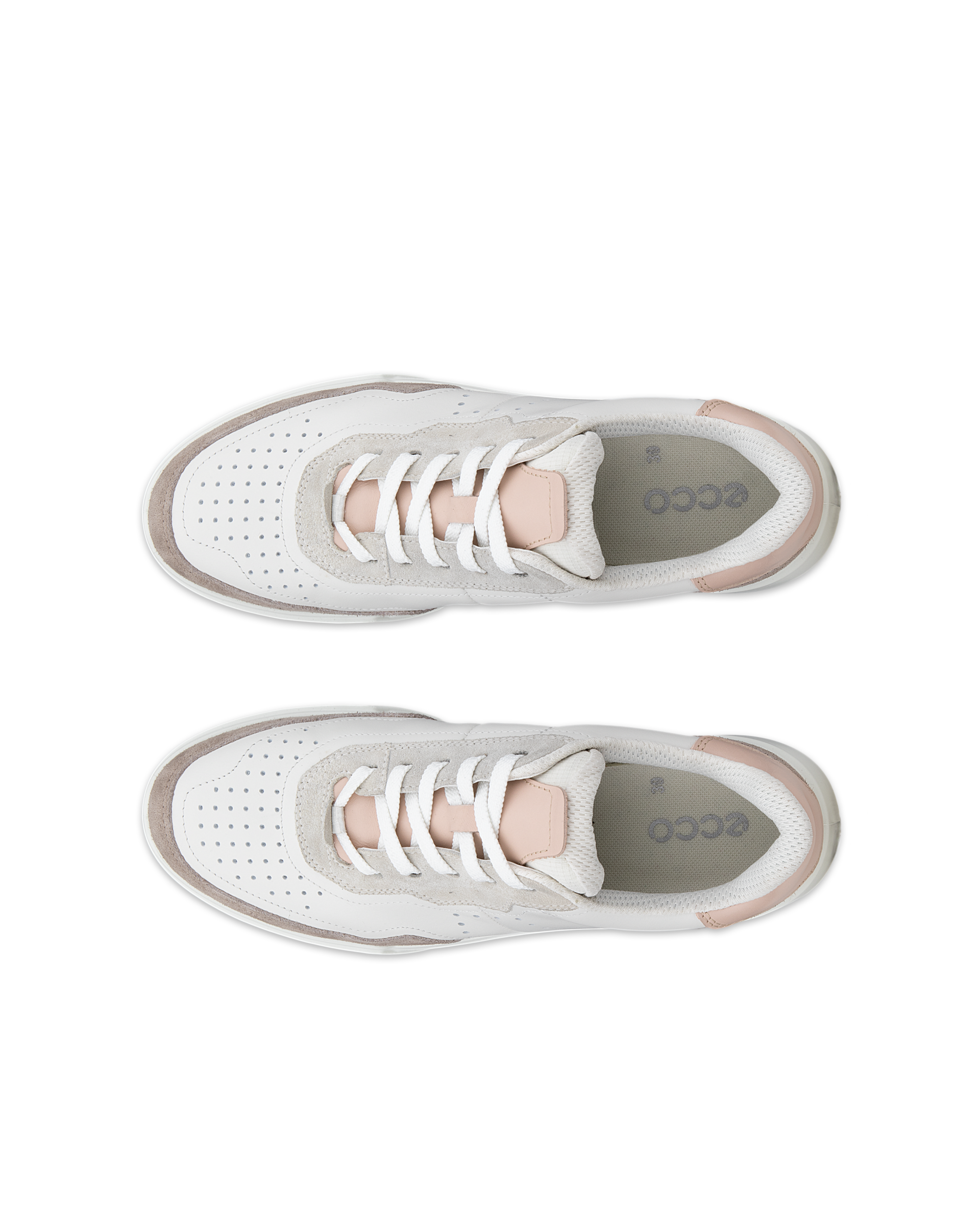 ECCO Street Court Women ウィメンズ レザースニーカー | グレー
