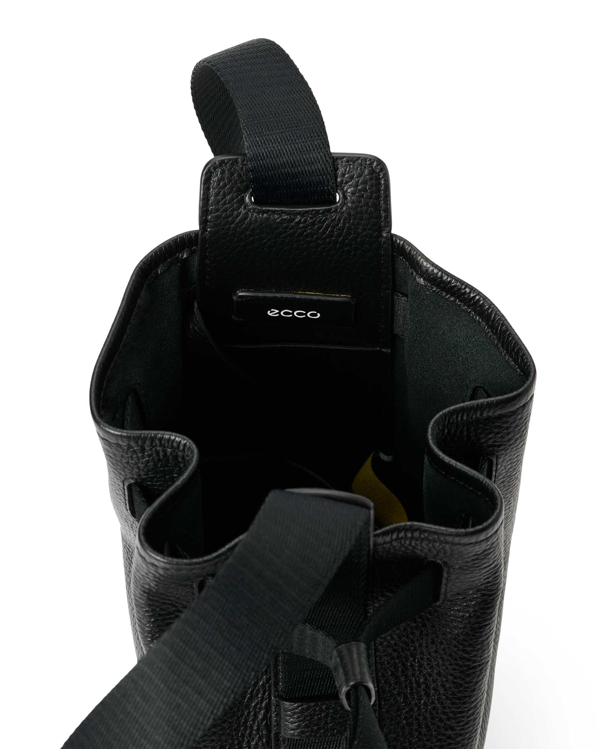 ECCO® Sail minkšta odinė rankinė - Juoda - Inside