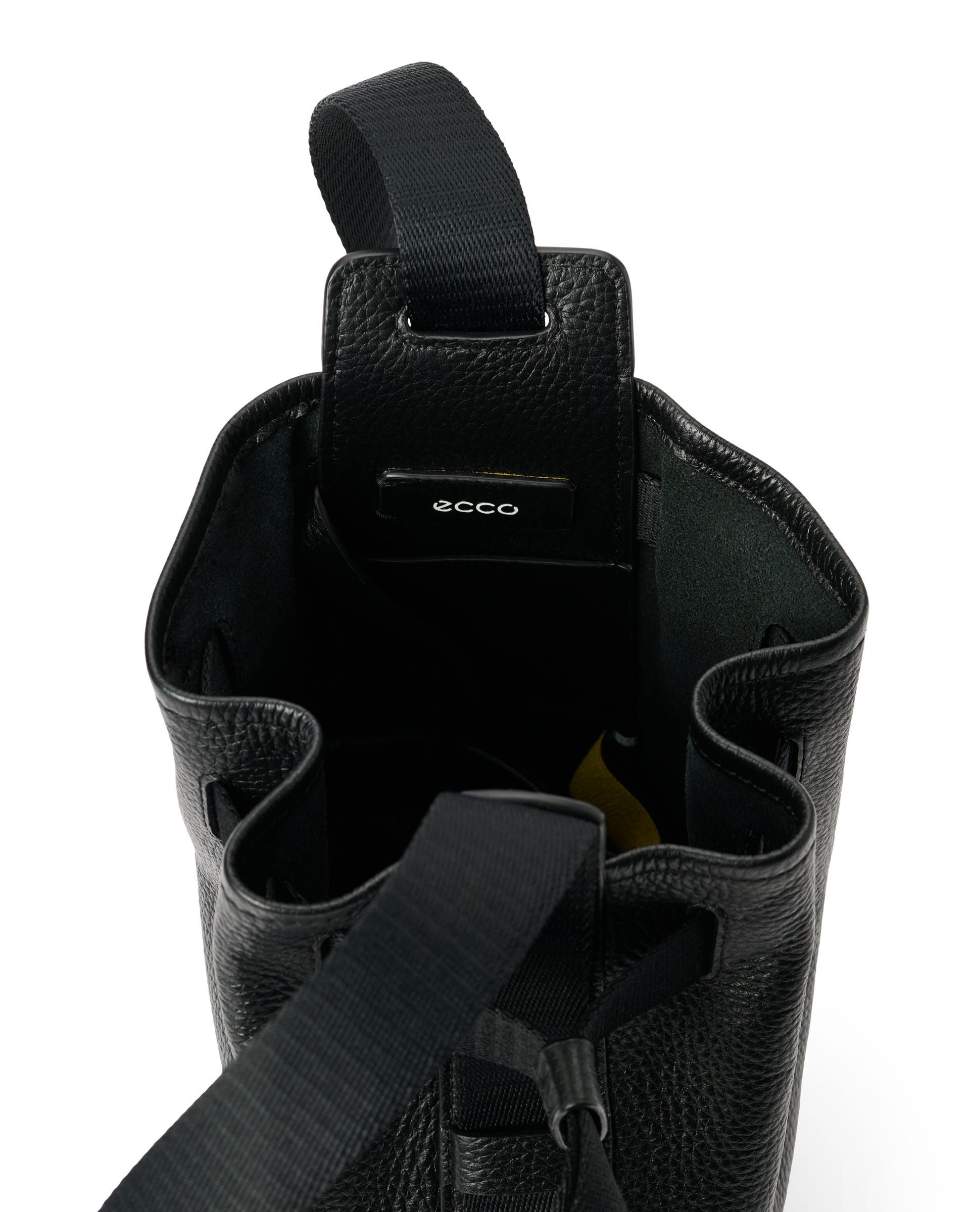 ECCO® Sail minkšta odinė rankinė - Juoda - Inside