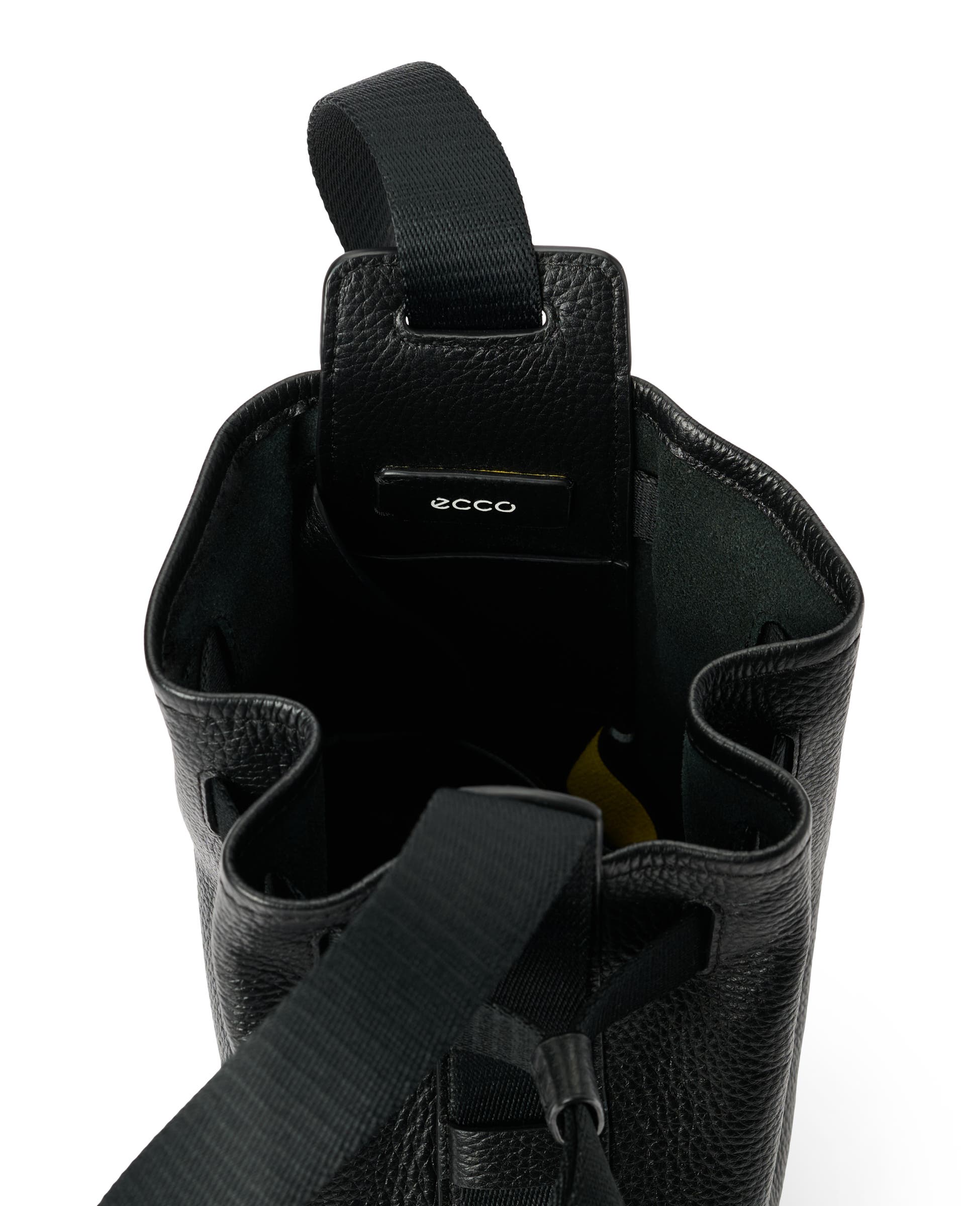 ECCO® Sail minkšta odinė rankinė - Juoda - Inside