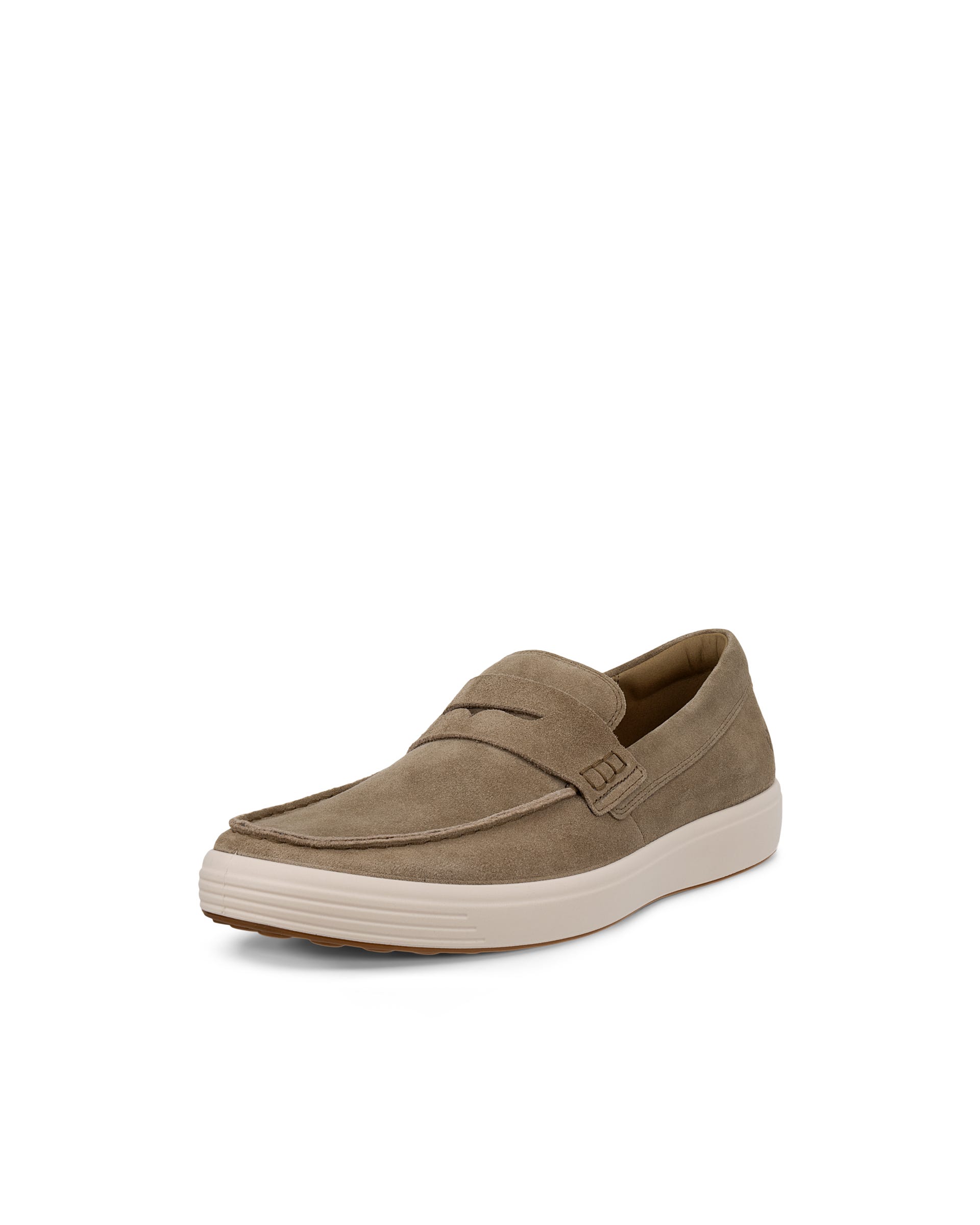 Men's ECCO® Soft 7 Suede Penny Loafer