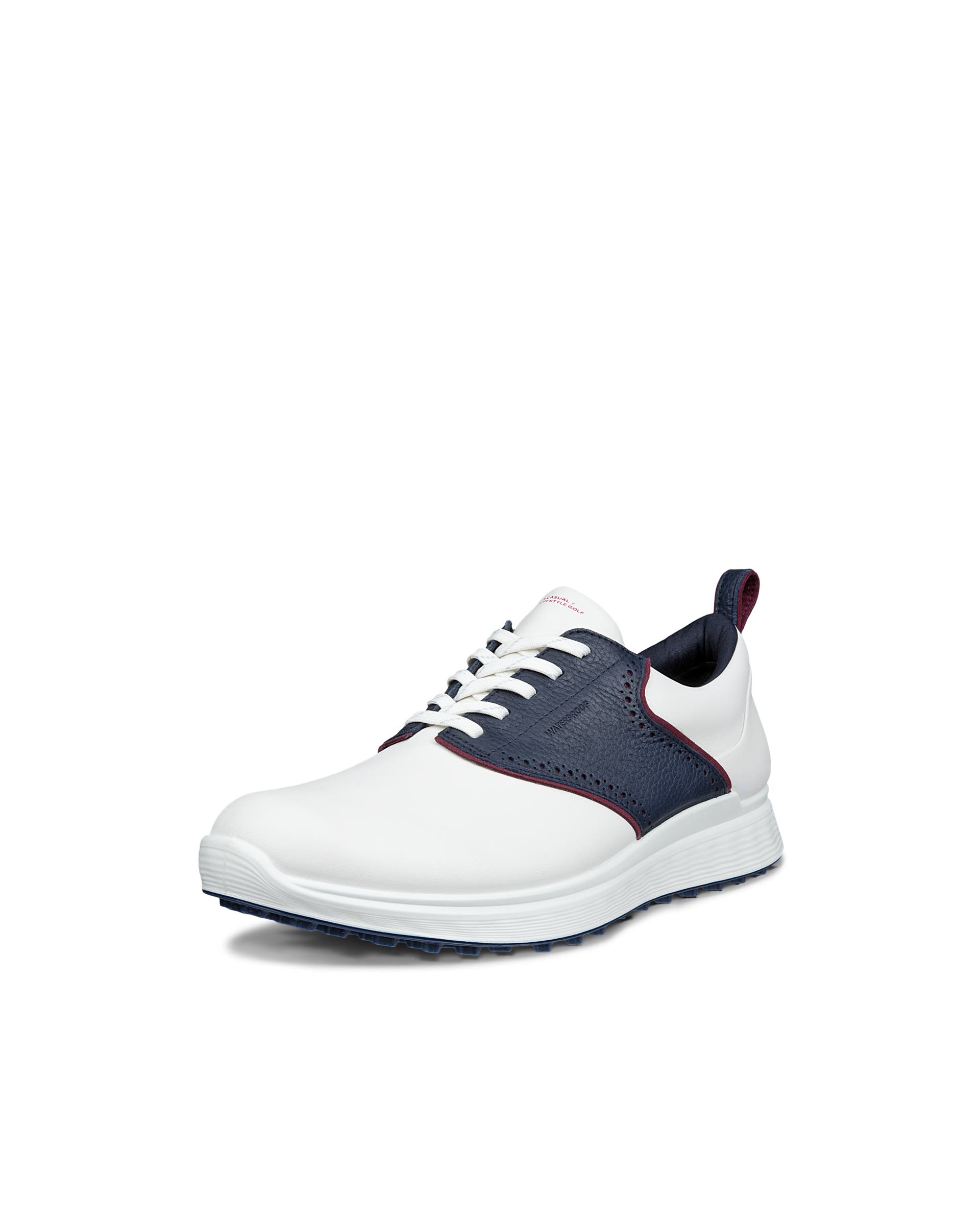 ECCO GOLF S-CASUAL LACE Men メンズ レザーウォータープルーフゴルフ