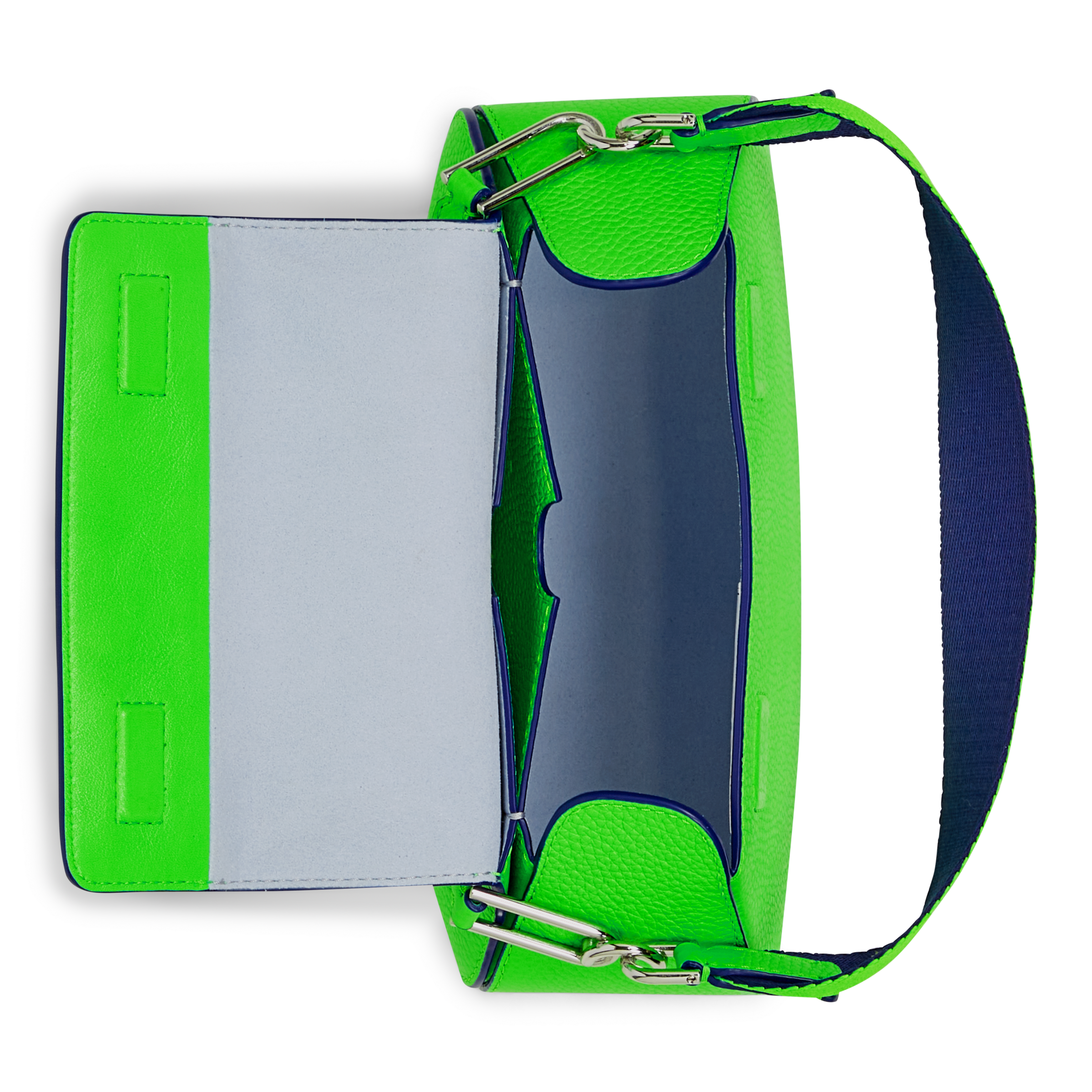 ECCO Weeble Cool Sign レザークロスボディバッグ | グリーン