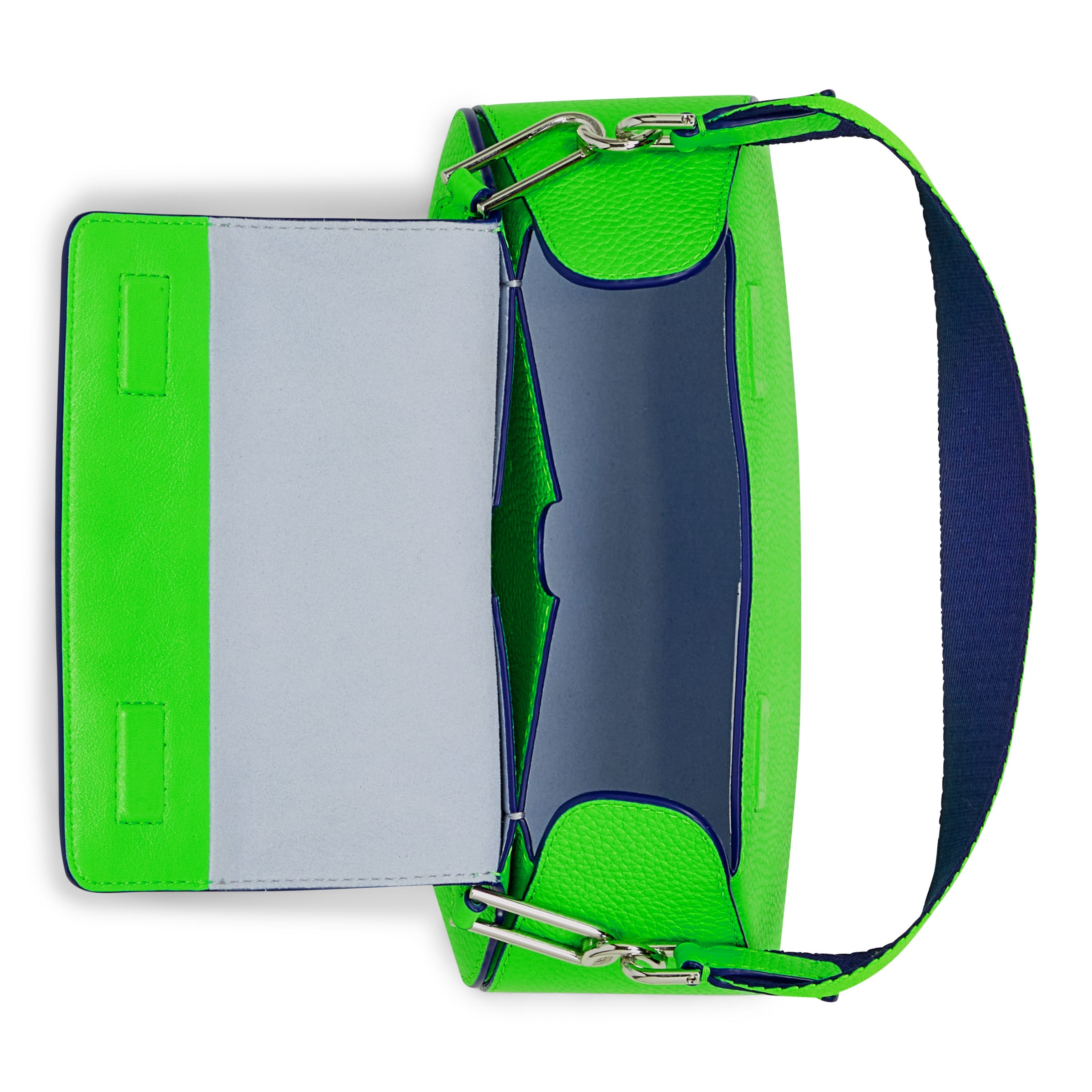 ECCO Weeble Cool Sign レザークロスボディバッグ | グリーン