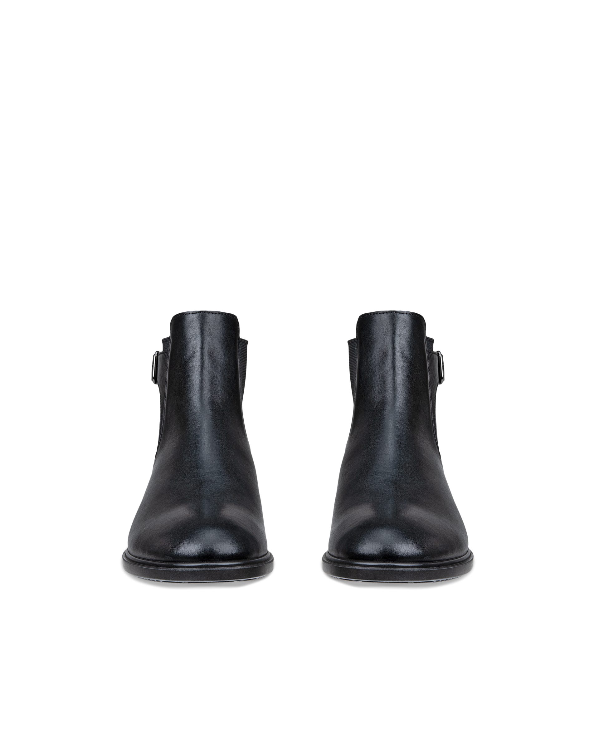 Women's ECCO® Dress Classic 15 Leather Chelsea Boot - Black - Front pair