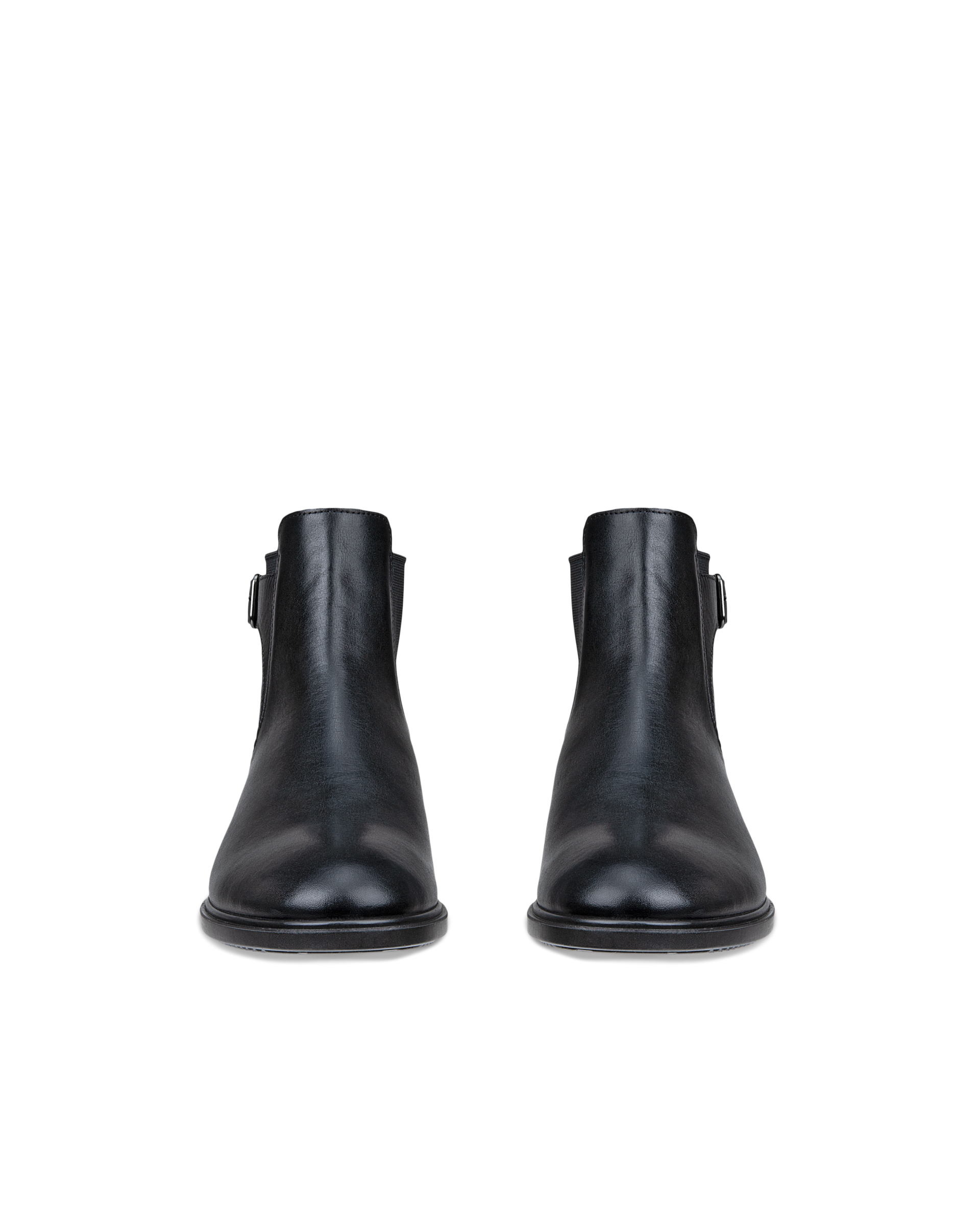 Women's ECCO® Dress Classic 15 Leather Chelsea Boot - Black - Front pair