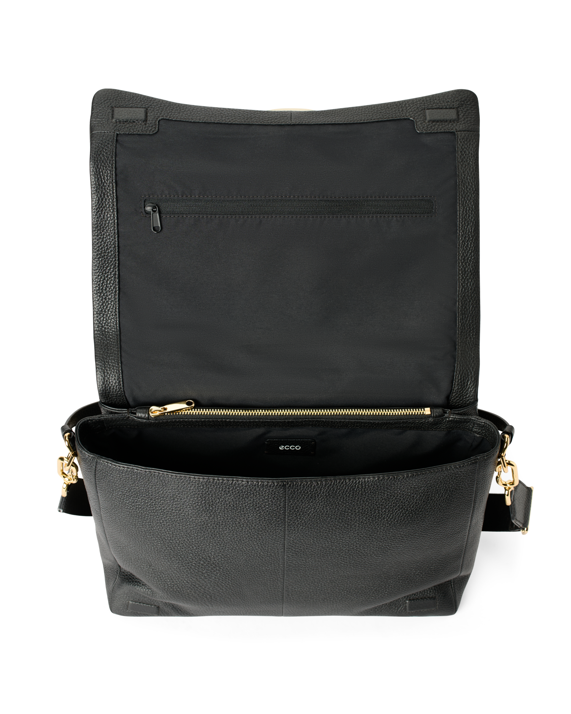 ECCO Extra-Large Pinch Bag — Black