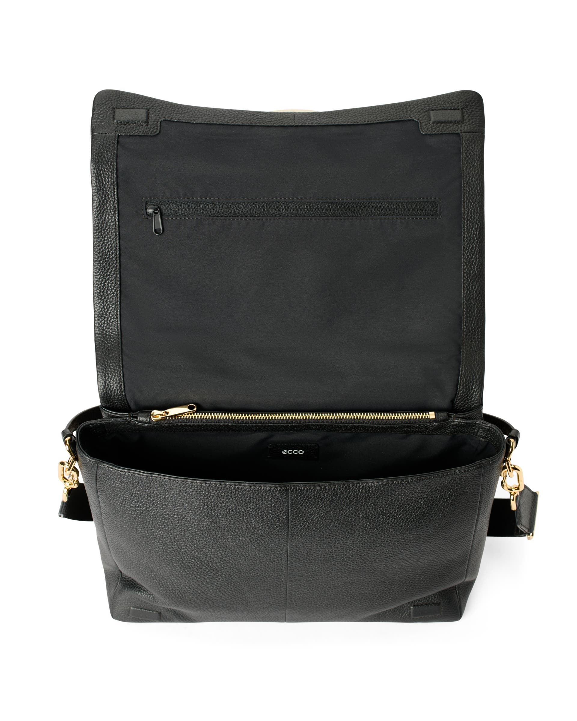 ECCO PINCH BAG SOFT EXTRA XL - Black - Inside