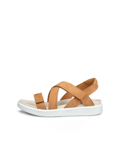 ECCO Soft Sandal — Brown 1