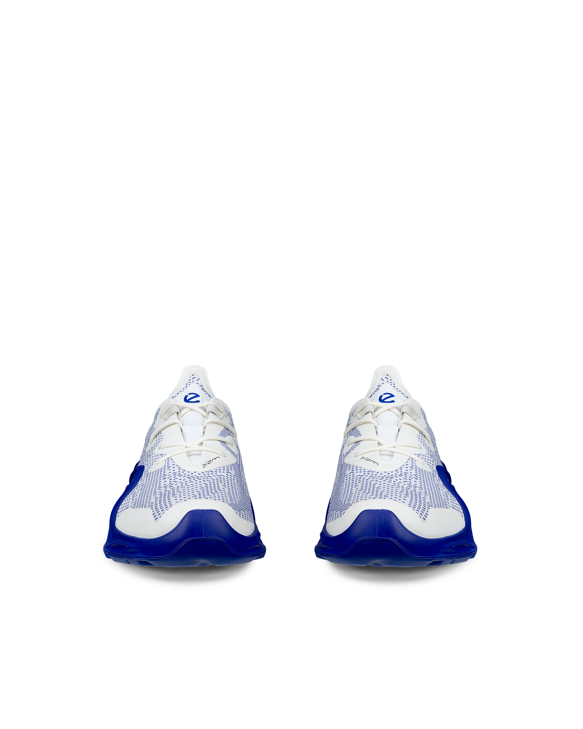 Men's ECCO Biom Infinite Textile Sneaker - Blue - Front pair