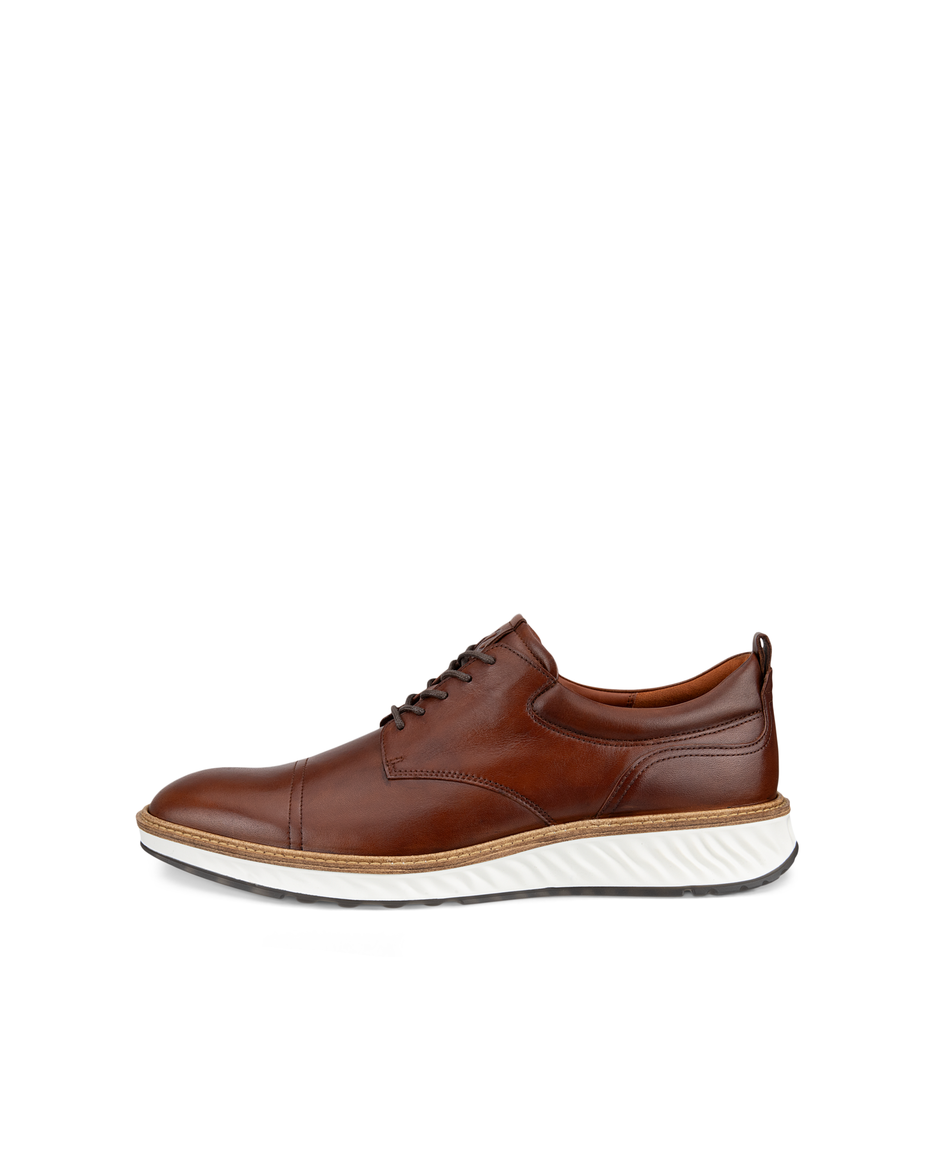 【美品】 ECCO 革靴 26 プレーントゥ エコ ST.1 hybrid Men's ECCO® St.1 Hybrid Leather Wingtip Derby Shoe | Brown