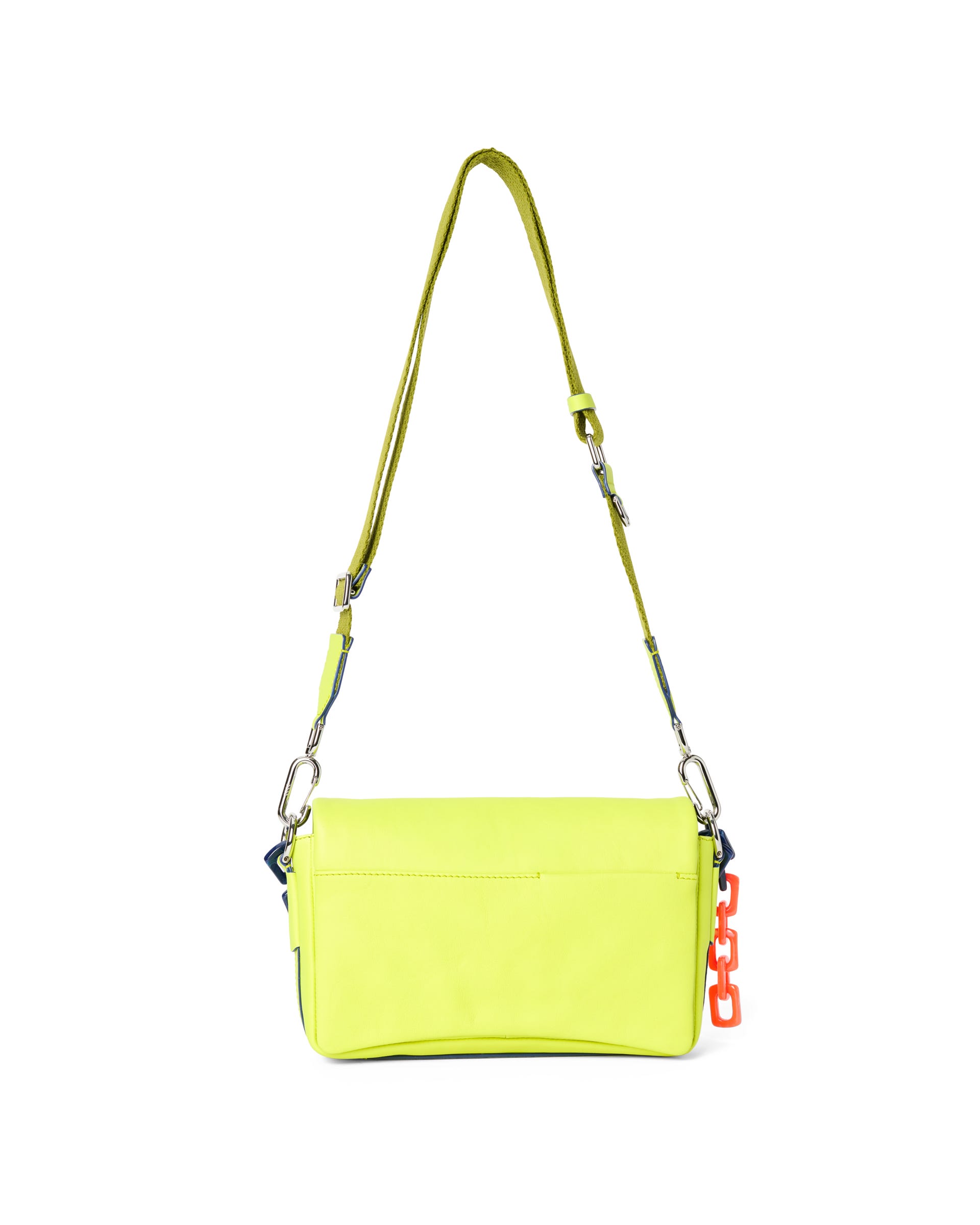 ECCO® Large Chain Soft Leather Pinch Crossbody Bag