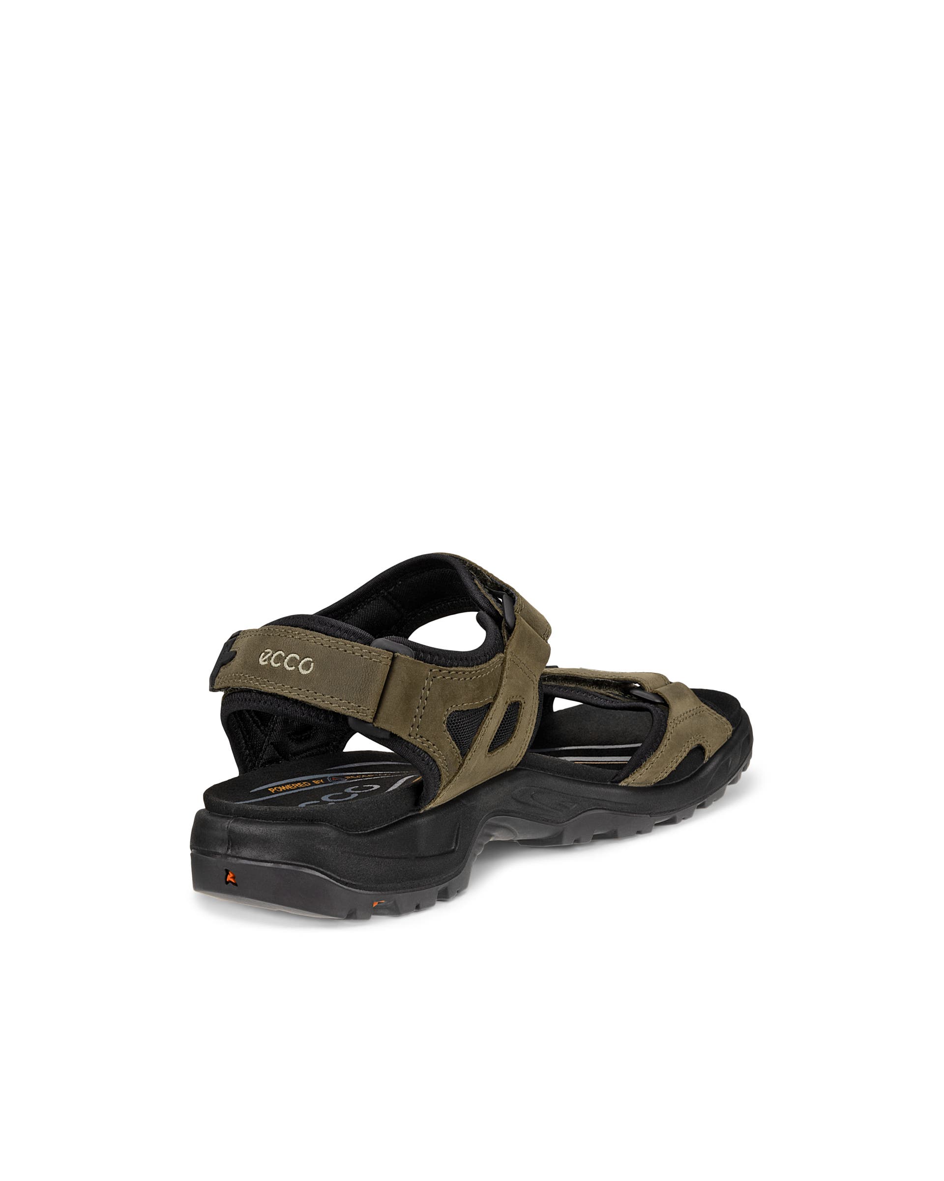 ECCO® Offroad Heren nubuck wandelsandaal - Groen - Back