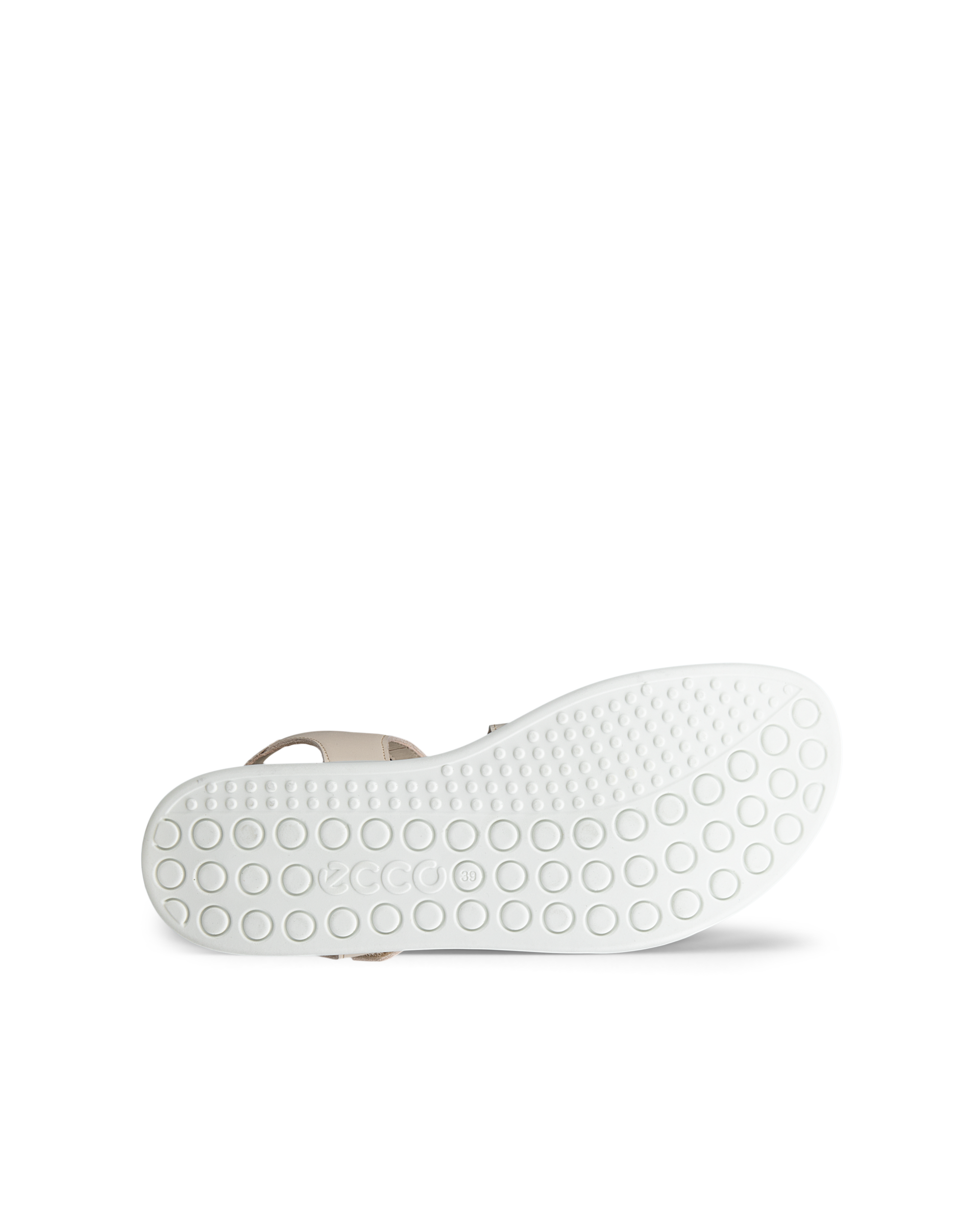 ECCO Soft Sandal — Beige
