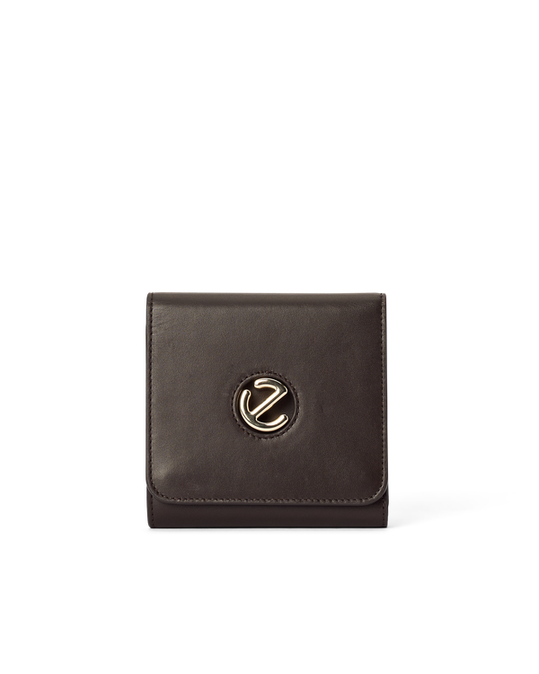 ECCO Wallet E Wave Lock — Brown
