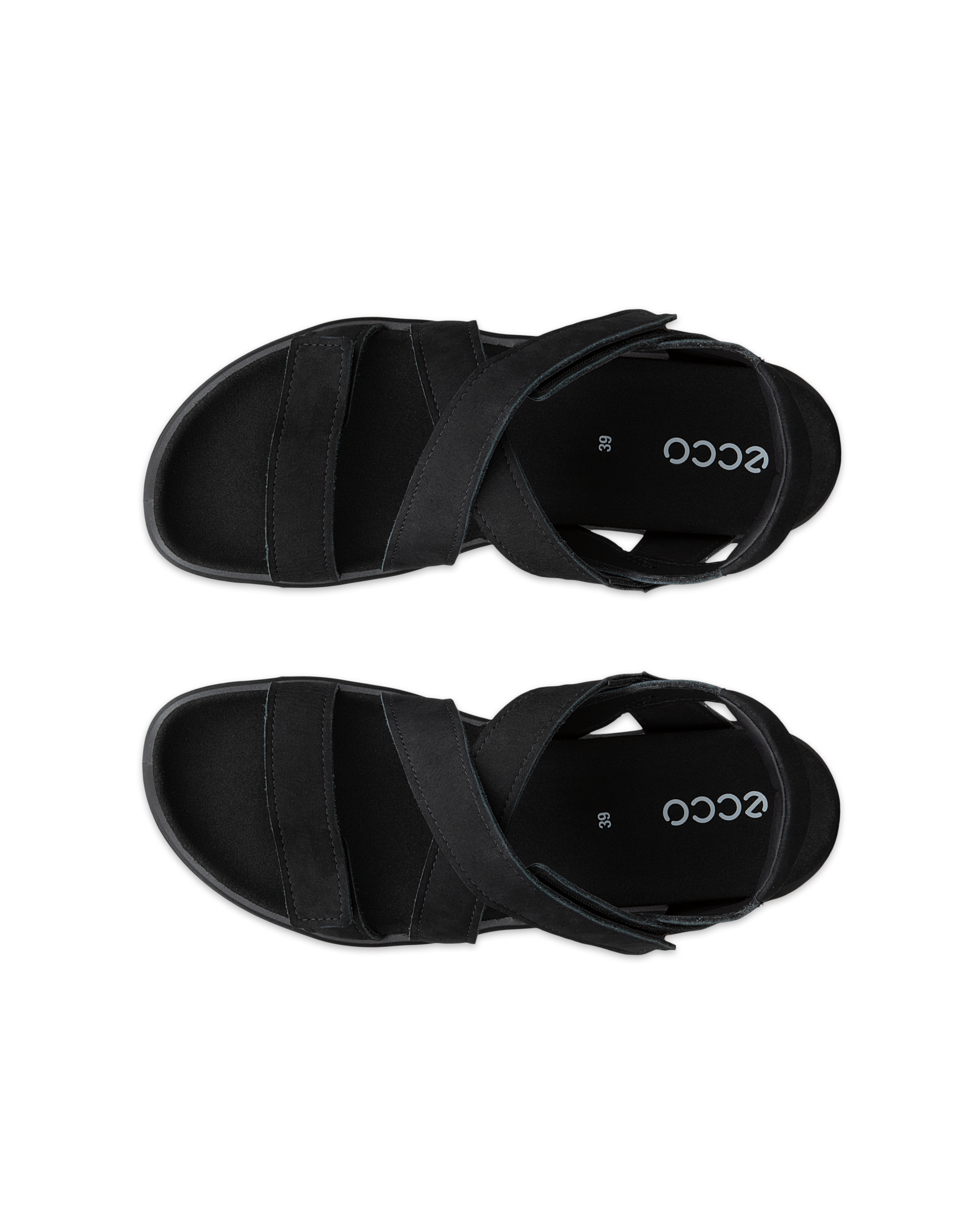 ECCO Soft Sandal — Black